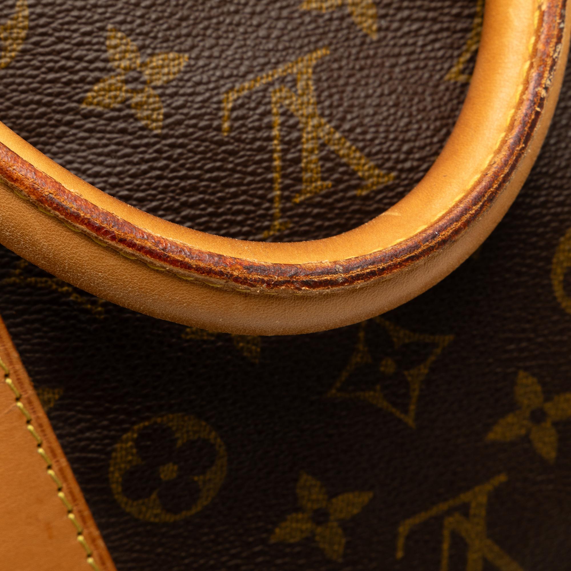 Louis Vuitton Monogram Keepall Bandouliere 55 (SHG-iT9064)