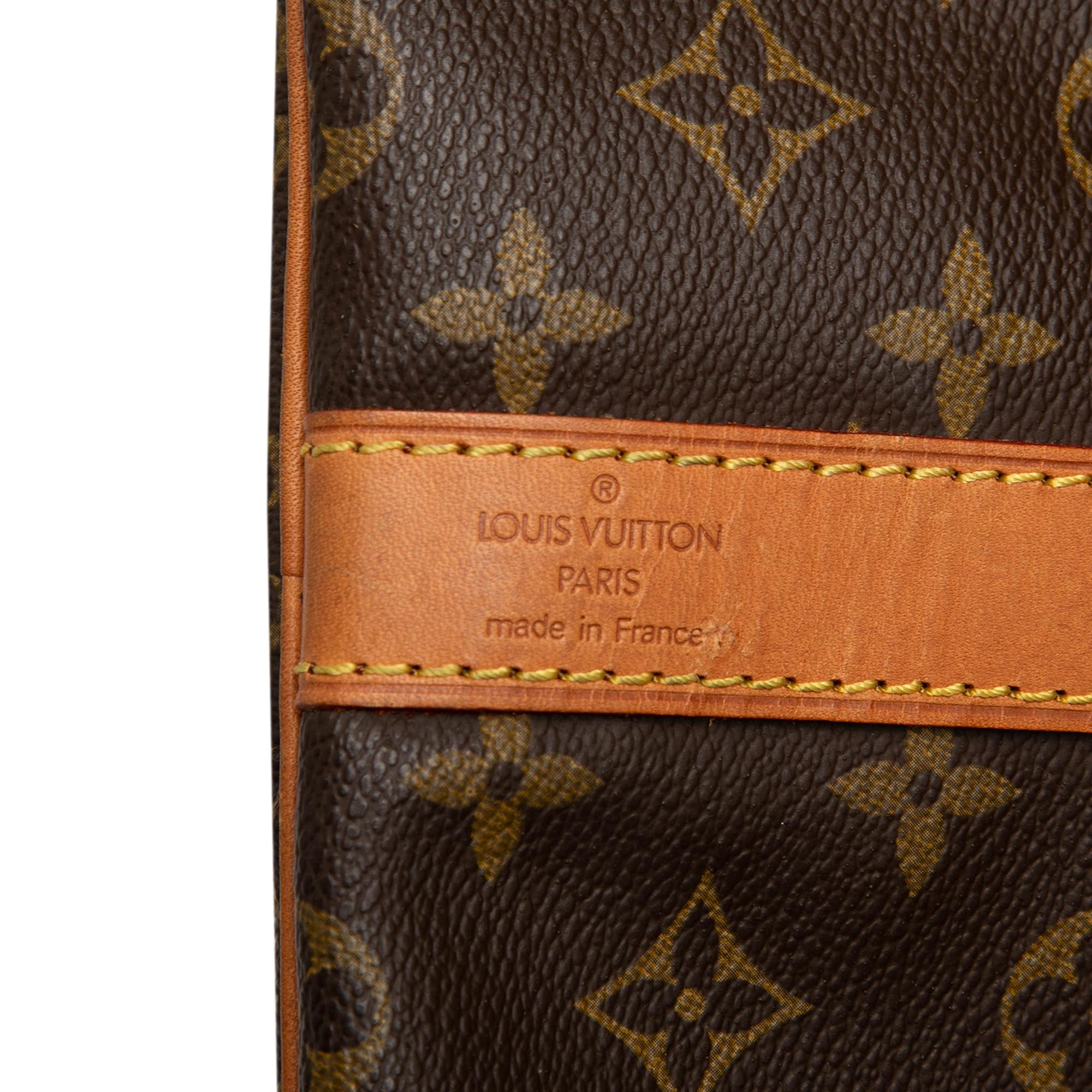Louis Vuitton Monogram Keepall Bandouliere 55