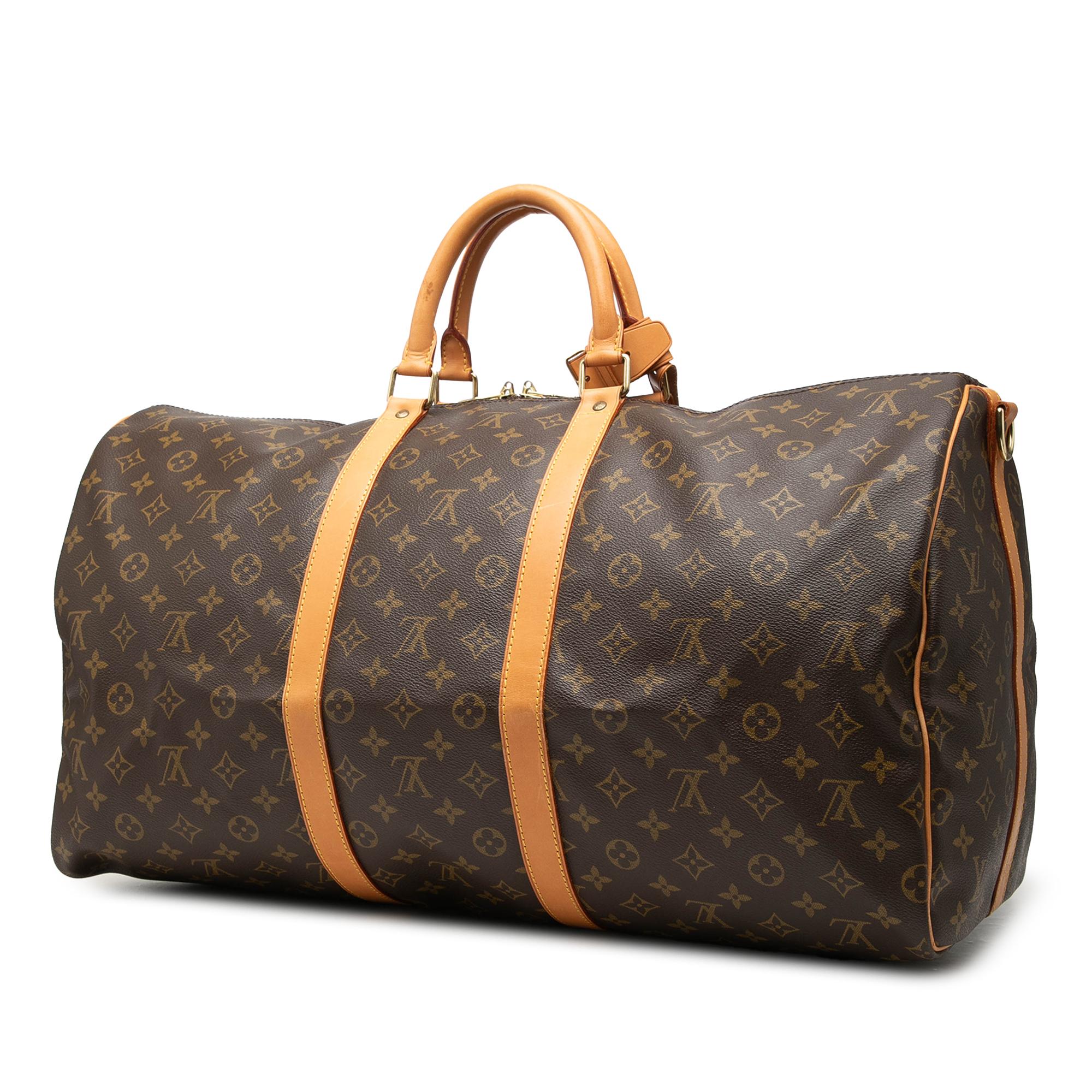 Louis Vuitton Monogram Keepall Bandouliere 55