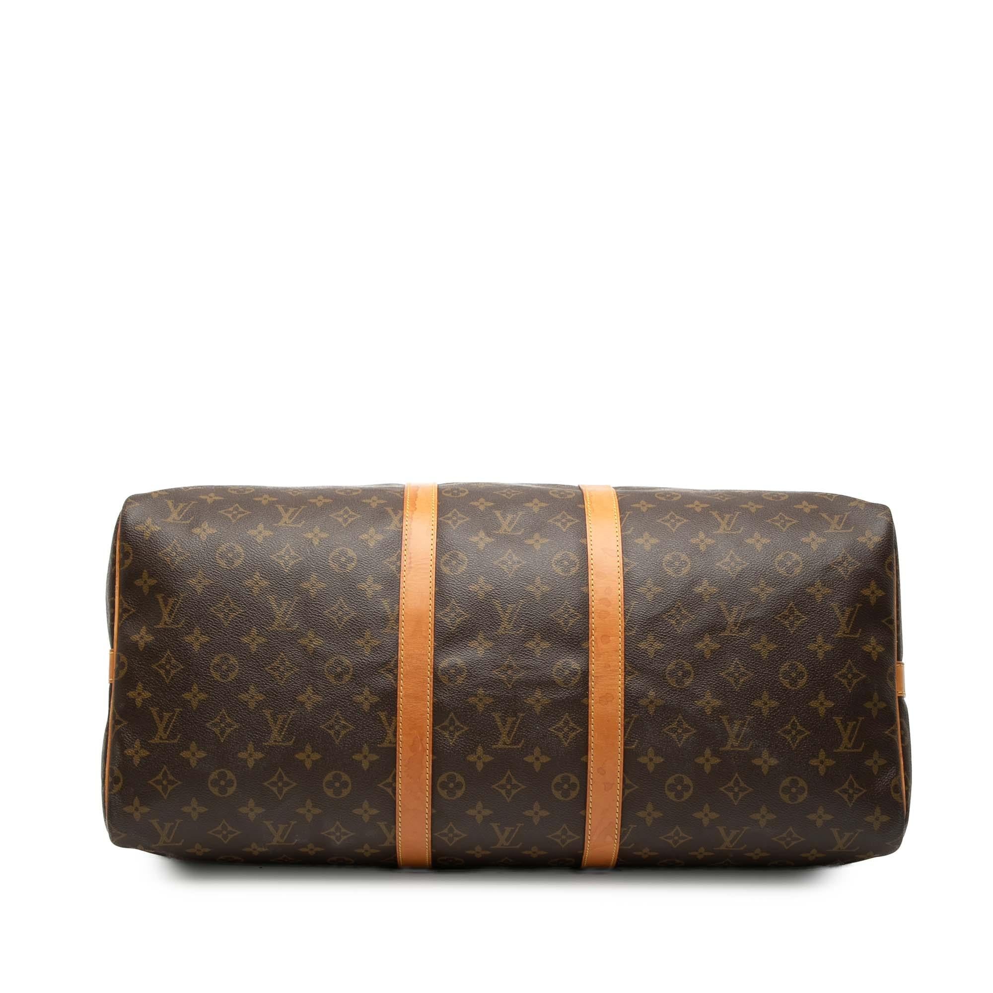 Louis Vuitton Monogram Keepall Bandouliere 55