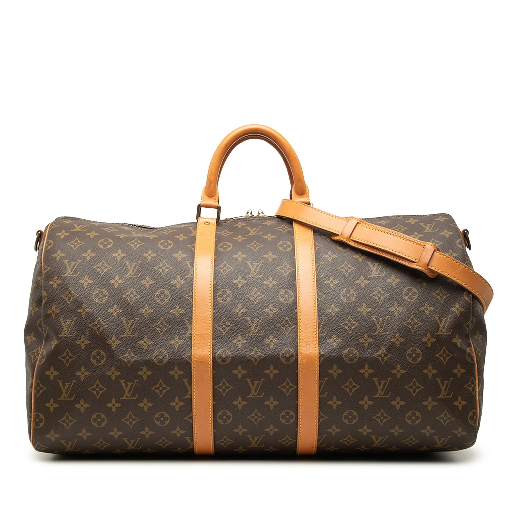 Louis Vuitton Monogram Keepall Bandouliere 55