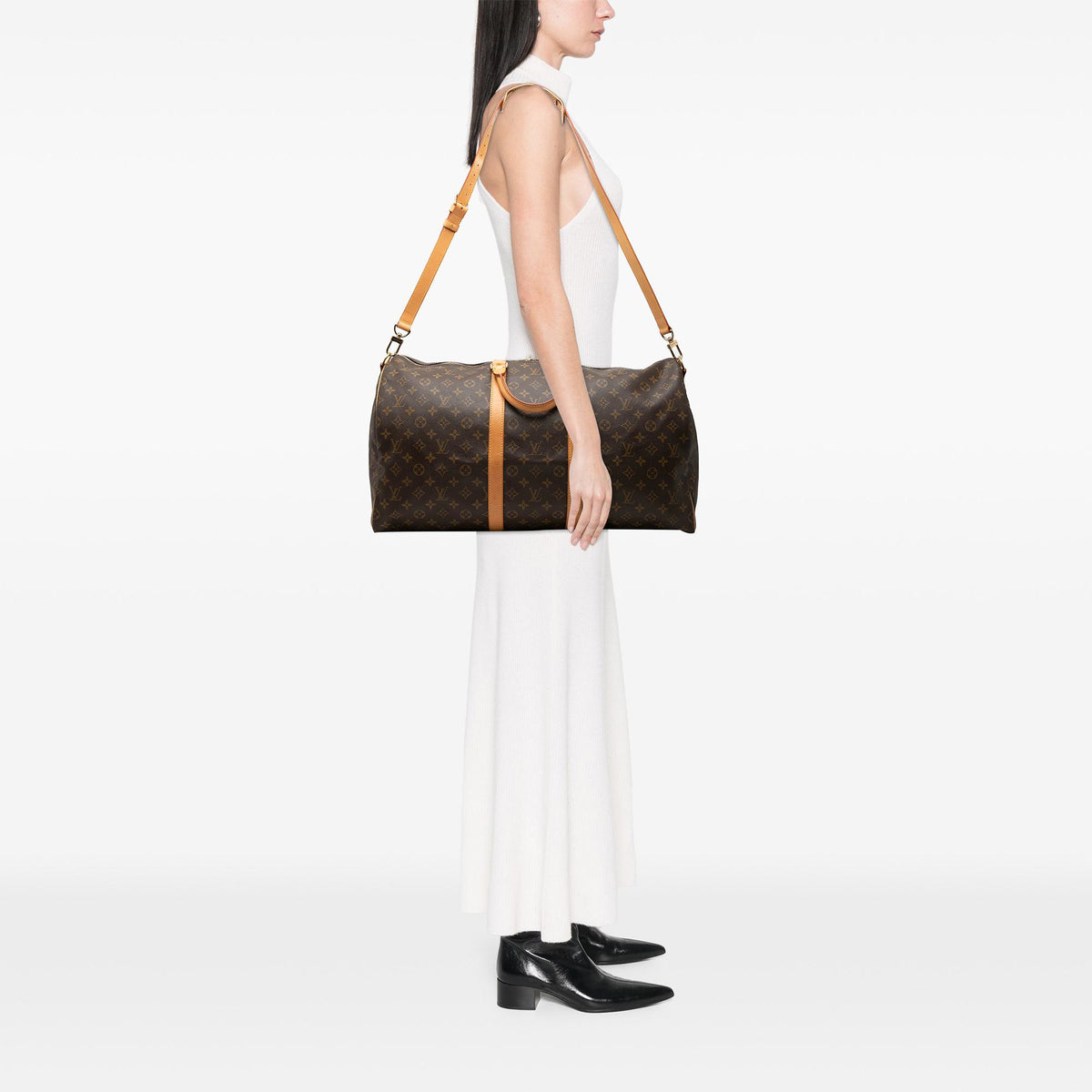Louis Vuitton Monogram Keepall Bandouliere 55