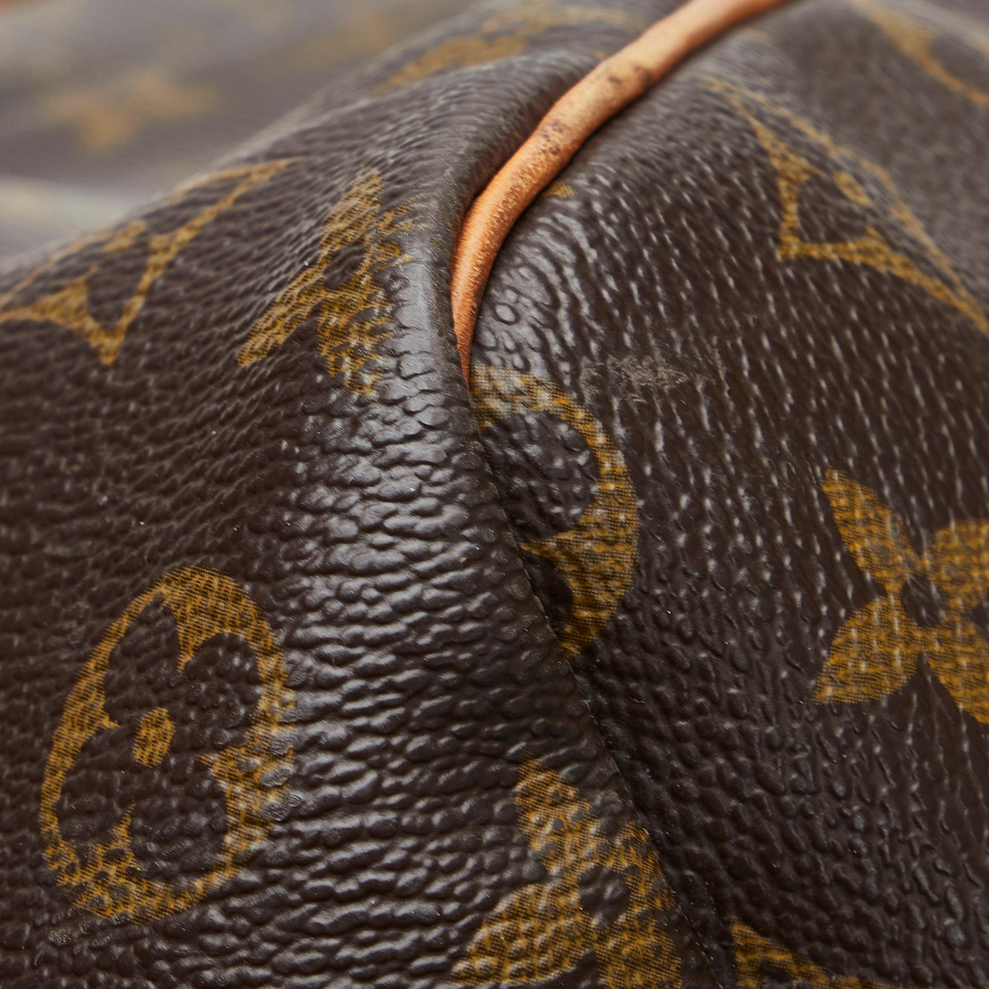 Louis Vuitton Monogram Keepall Bandouliere 60 (SHG-21A3sw)