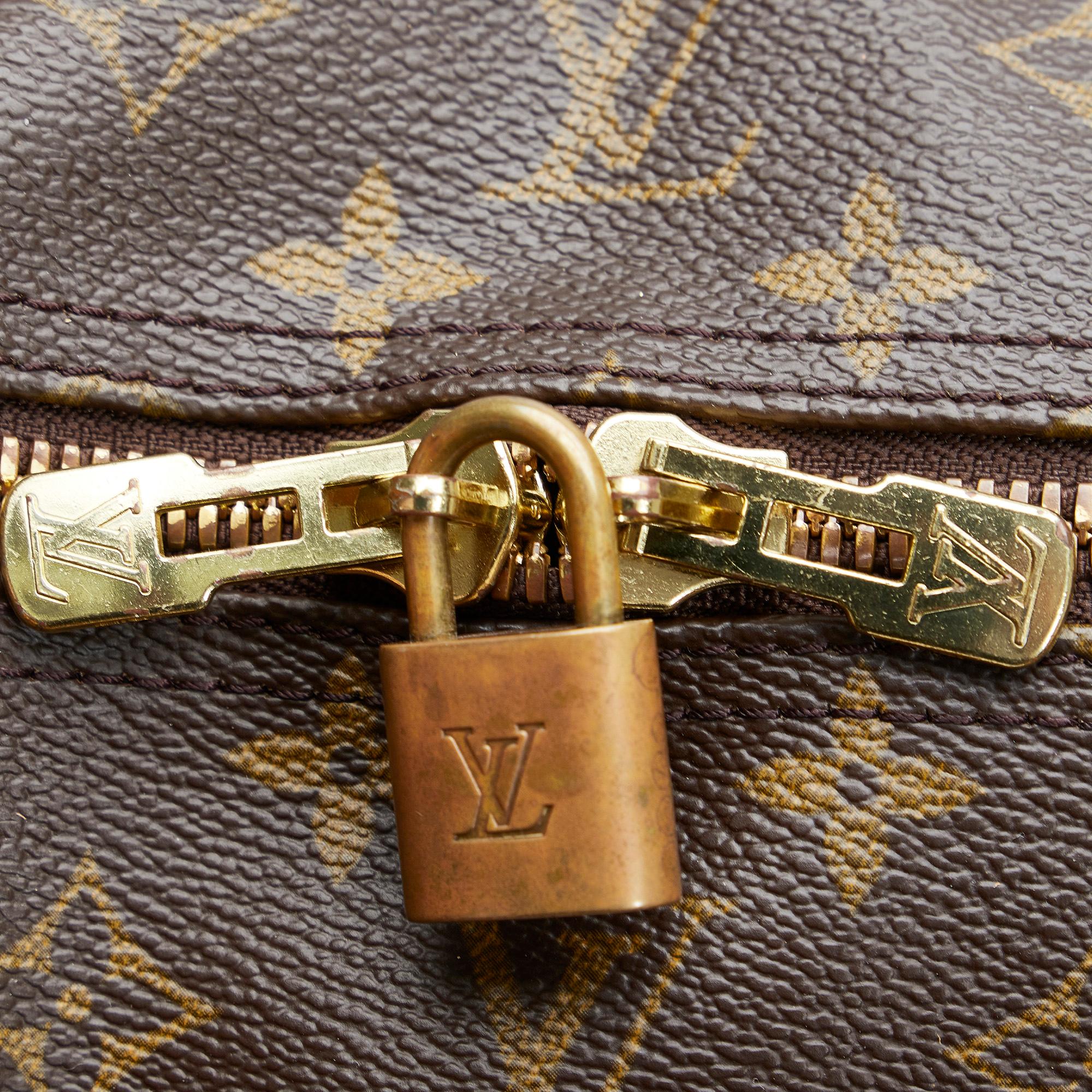 Louis Vuitton Monogram Keepall Bandouliere 60 (SHG-2og95T)