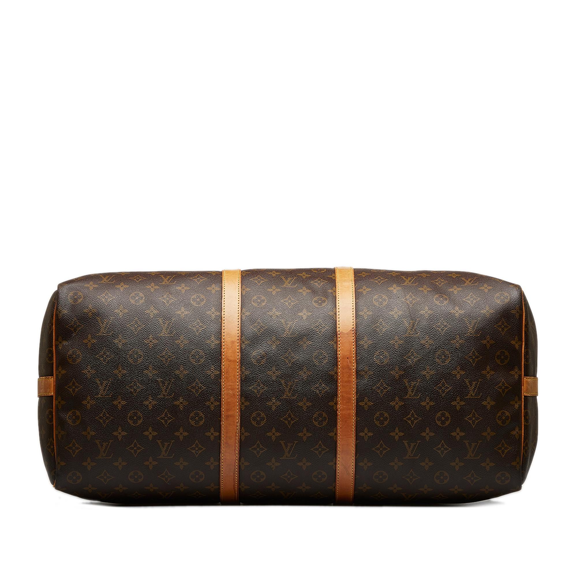 Louis Vuitton Monogram Keepall Bandouliere 60 (SHG-Z4NI1K)