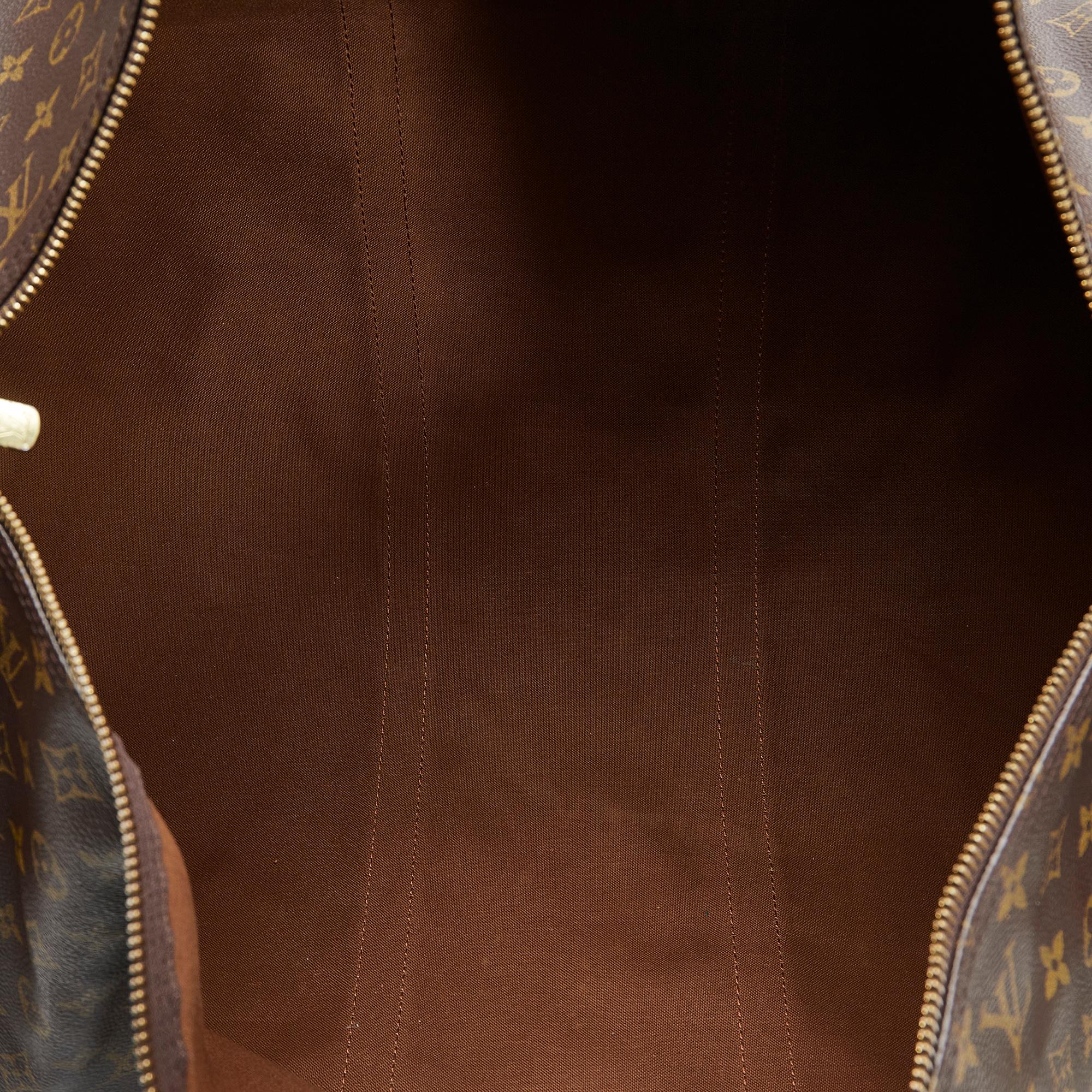 Louis Vuitton Monogram Keepall Bandouliere 60 (SHG-Z4NI1K)