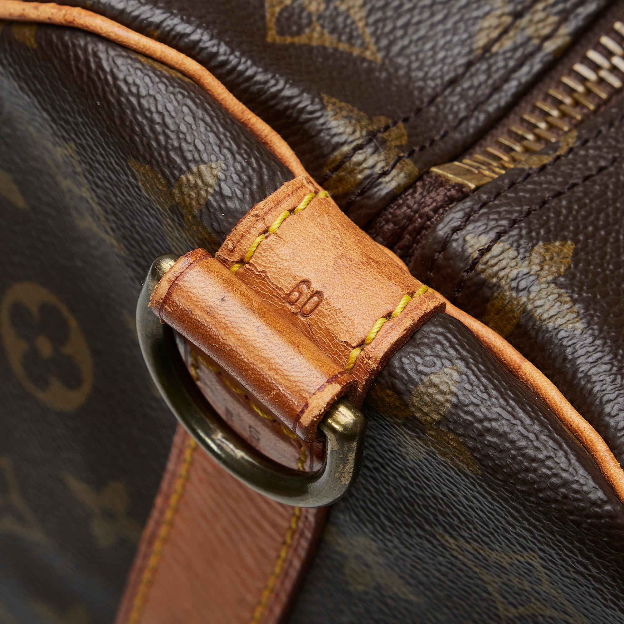 Louis Vuitton Monogram Keepall Bandouliere 60 (SHG-IL4mUF)
