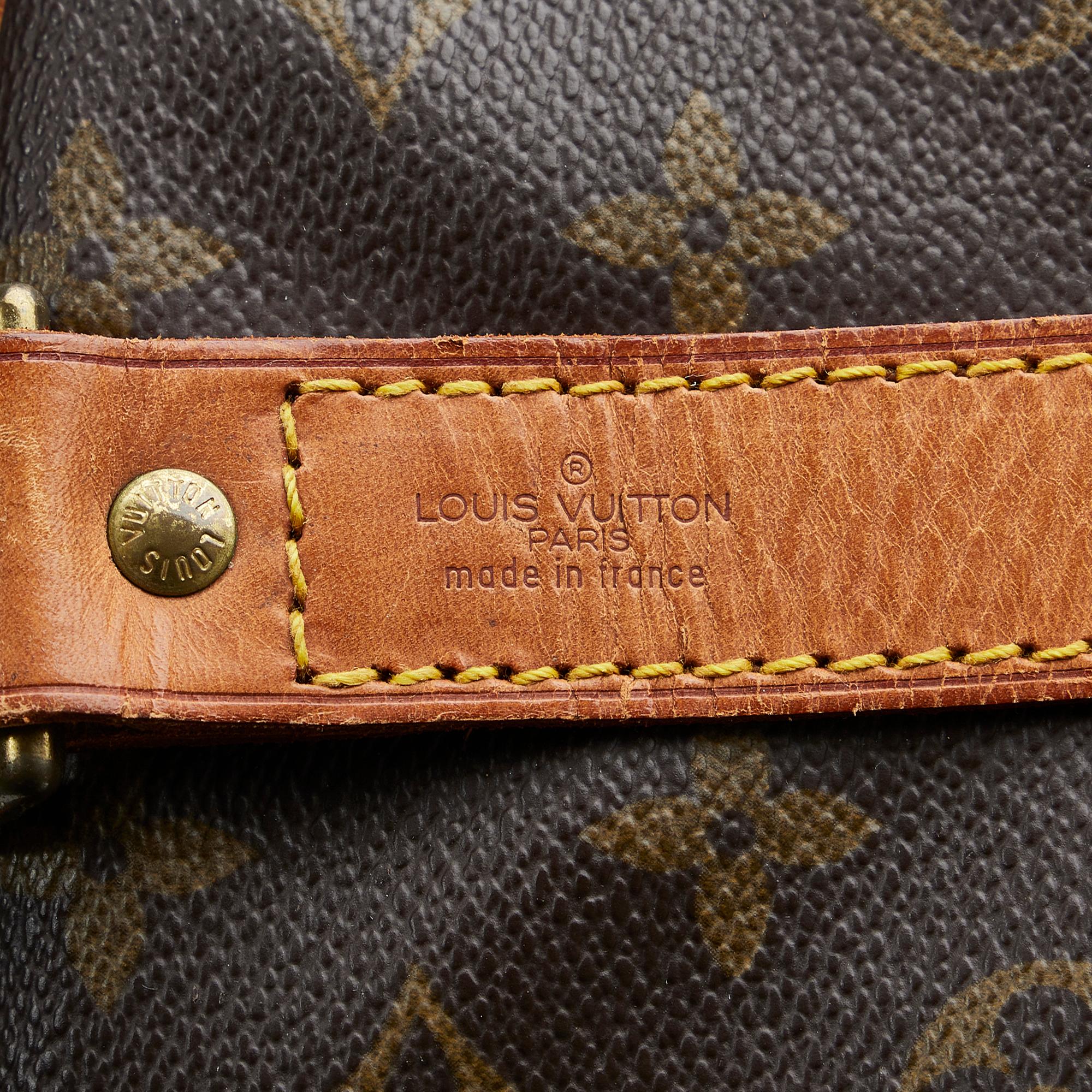 Louis Vuitton Monogram Keepall Bandouliere 60 (SHG-IL4mUF)