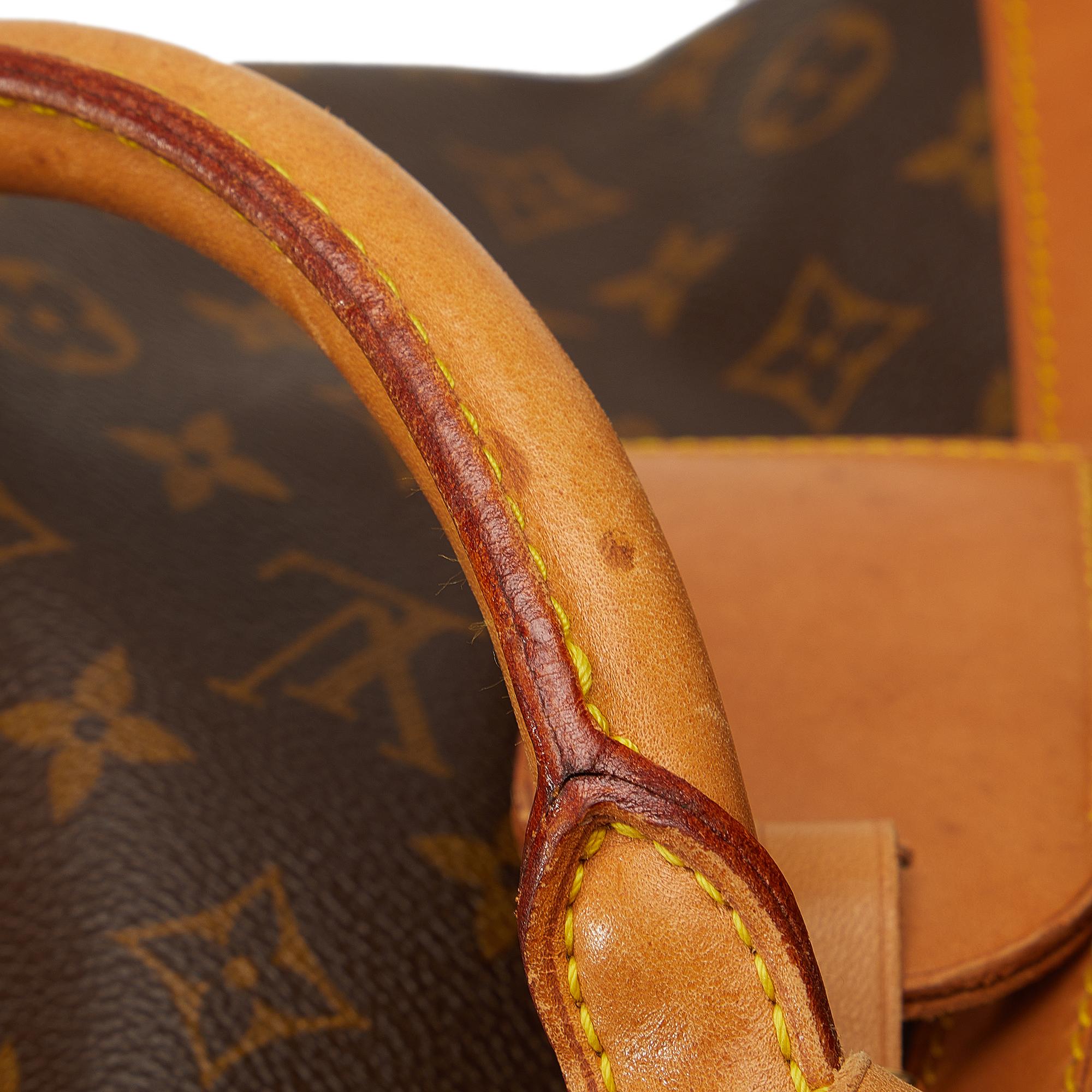 Louis Vuitton Monogram Keepall Bandouliere 60 (SHG-PBLMRM)