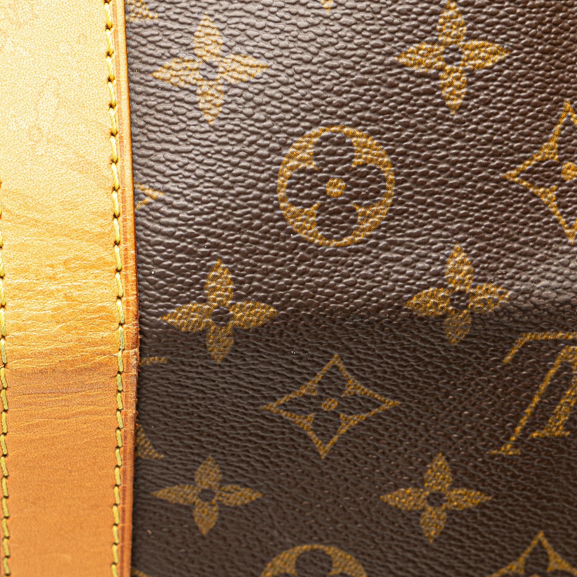 Louis Vuitton Monogram Keepall Bandouliere 60 (SHG-SMj1PM)