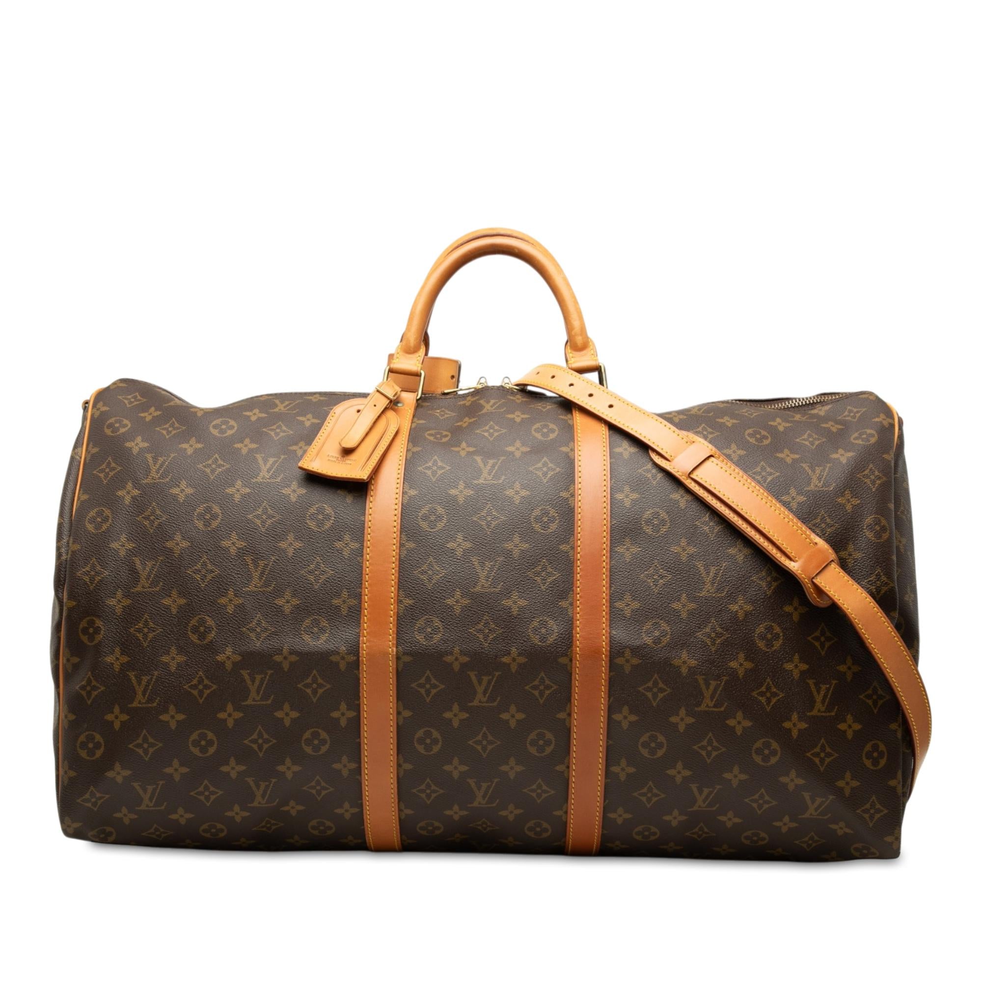 Louis Vuitton Monogram Keepall Bandouliere 60