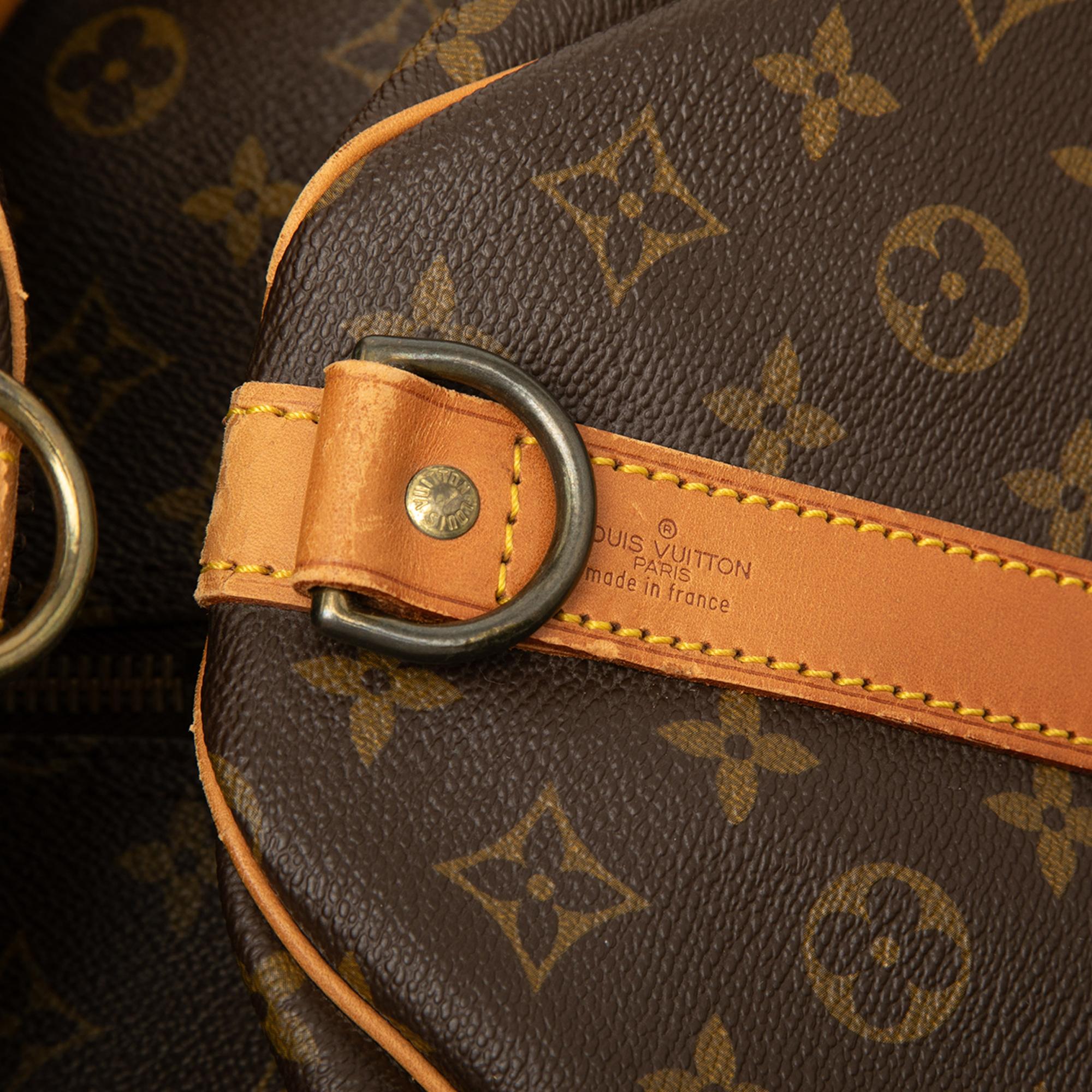 Louis Vuitton Monogram Keepall Bandouliere 60