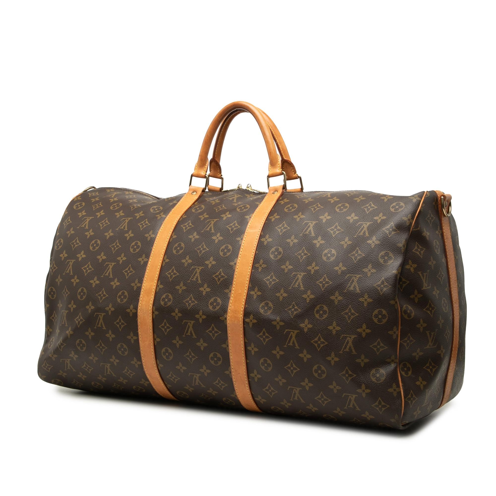Louis Vuitton Monogram Keepall Bandouliere 60