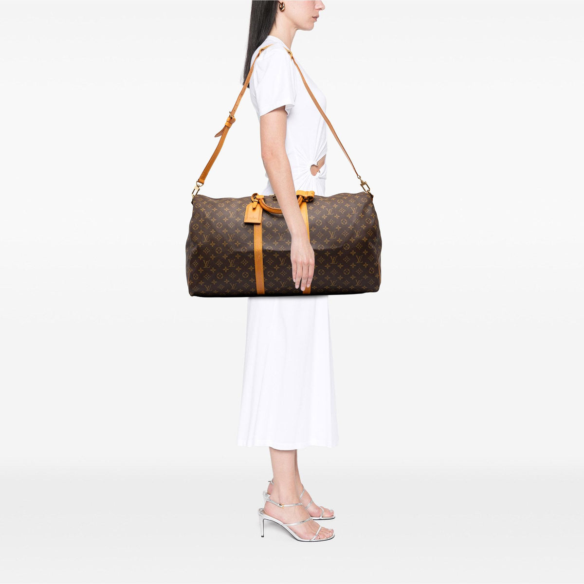 Louis Vuitton Monogram Keepall Bandouliere 60