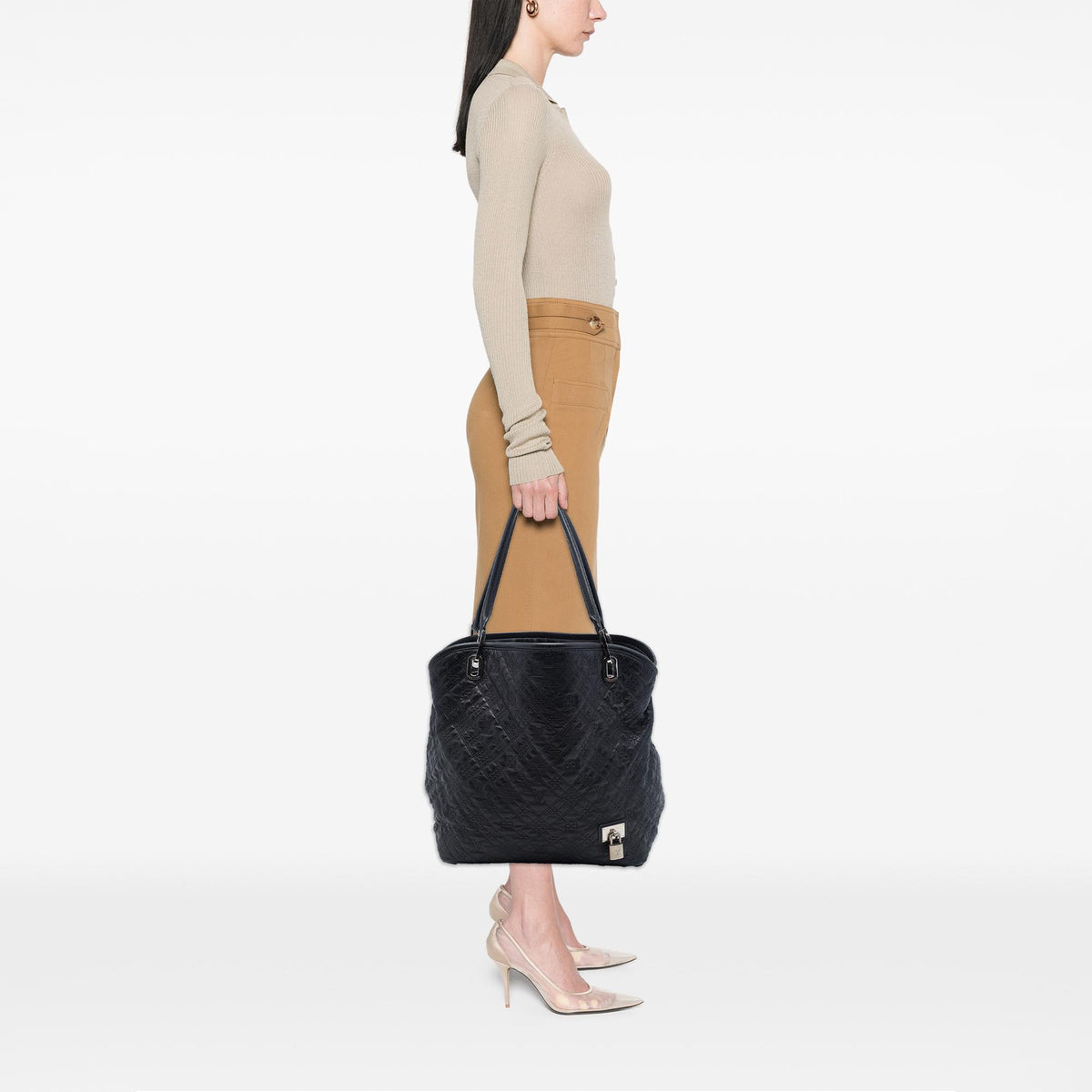 Louis Vuitton Monogram Lambskin Antheia Lilia GM
