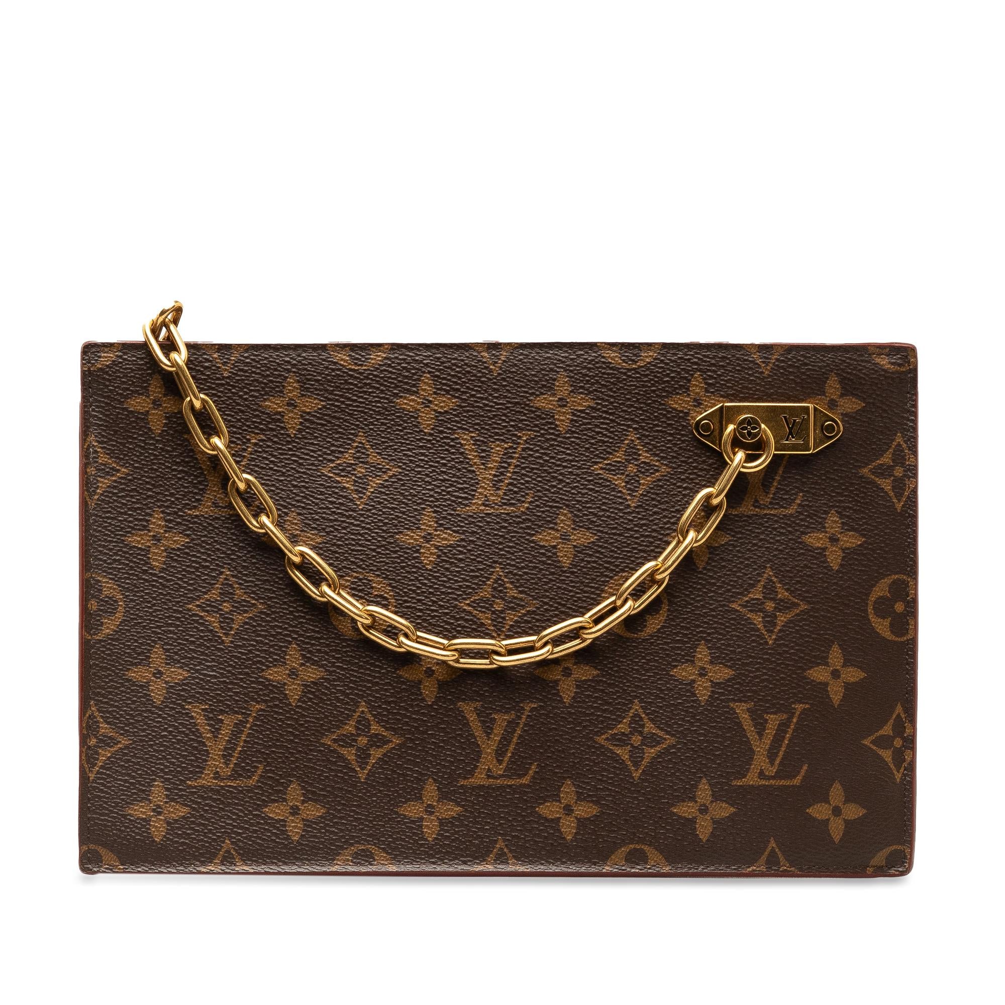 Louis Vuitton Monogram Legacy Chain Clutch (SHG-QOW4Cw)