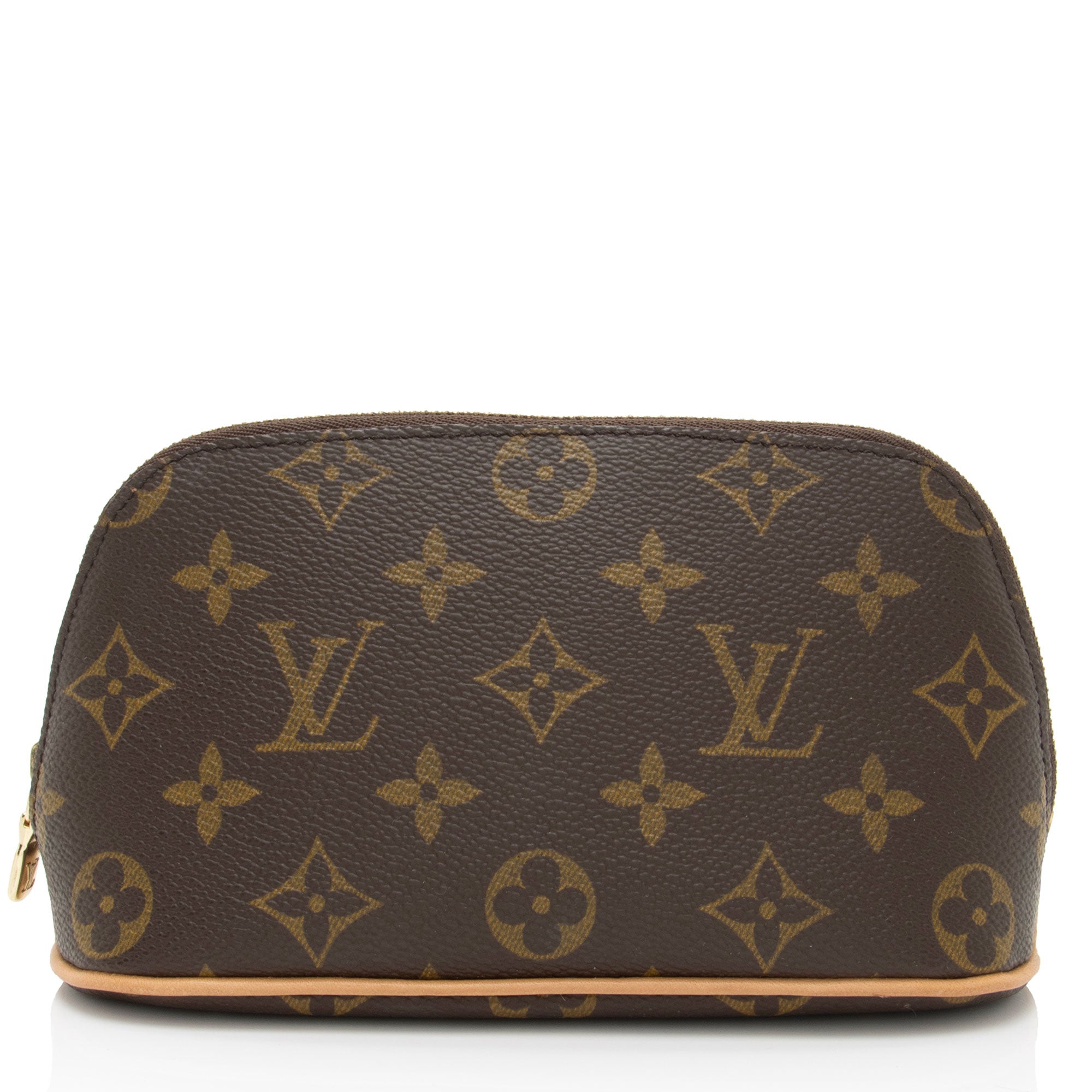 Louis Vuitton Monogram Leopard Print Pony Hair Azzedine Alaia Cosmetic Pouch (SHF-E6mACQ)