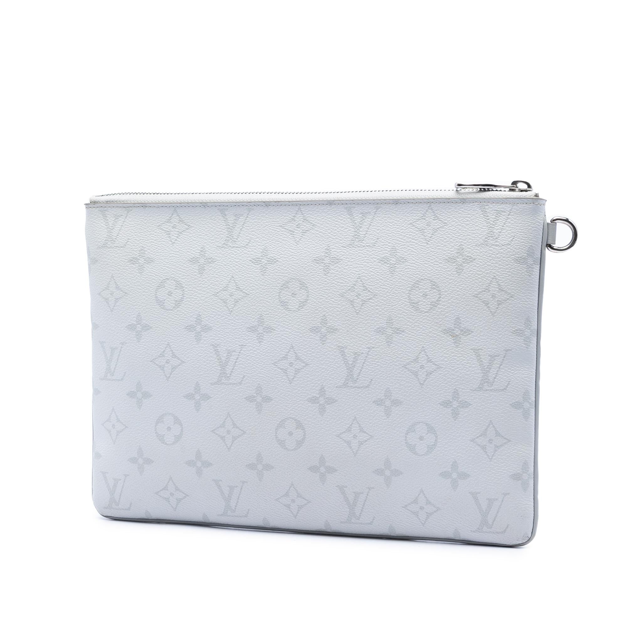 Louis Vuitton Monogram Logo Story Pochette GM