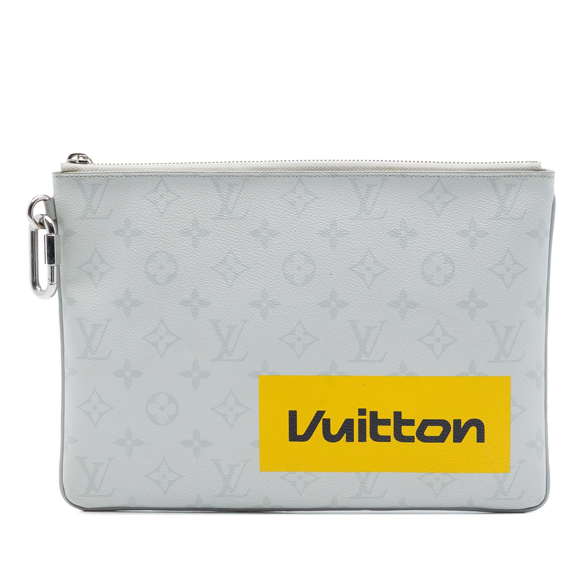 Louis Vuitton Monogram Logo Story Pochette GM