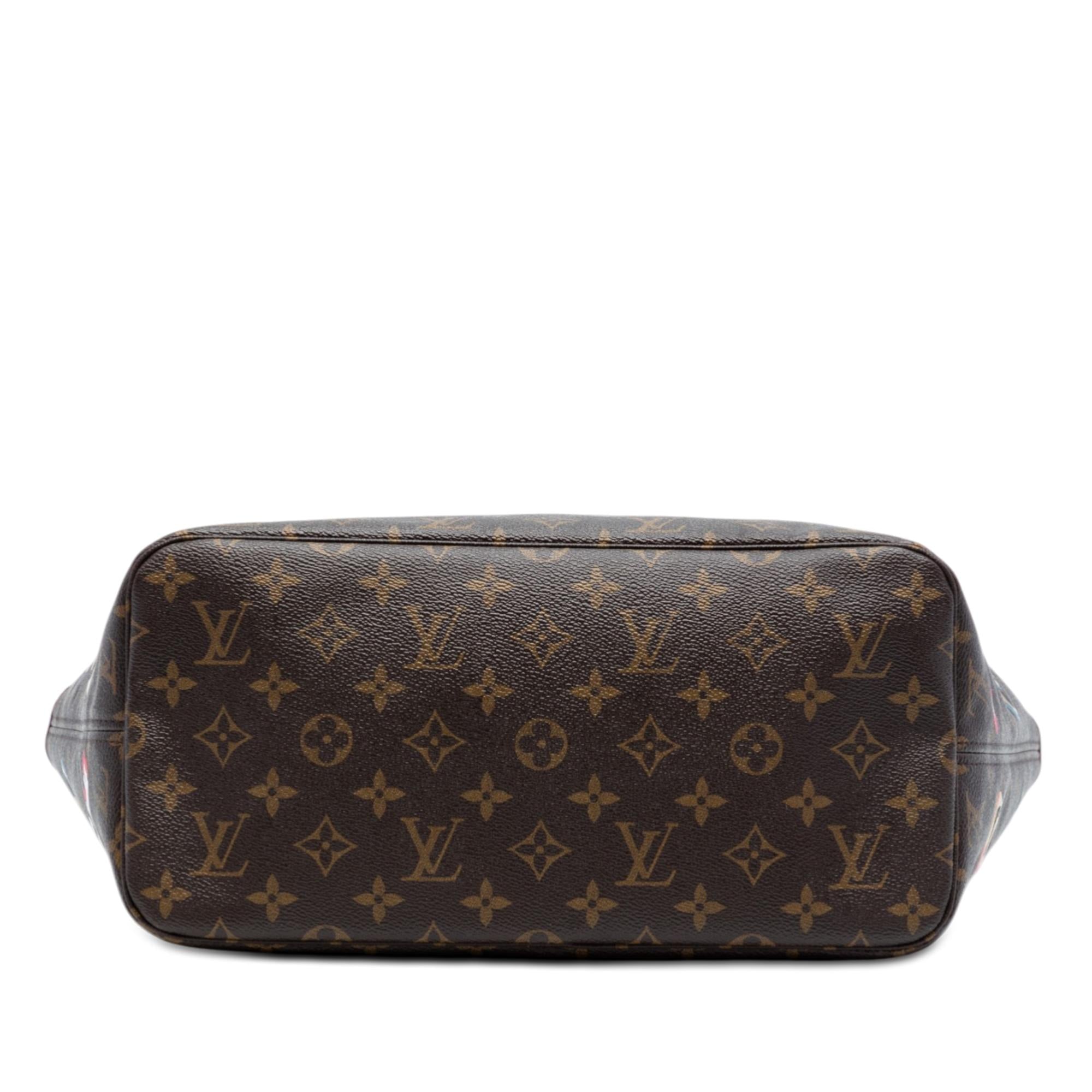 Louis Vuitton Monogram Love Lock Neverfull MM