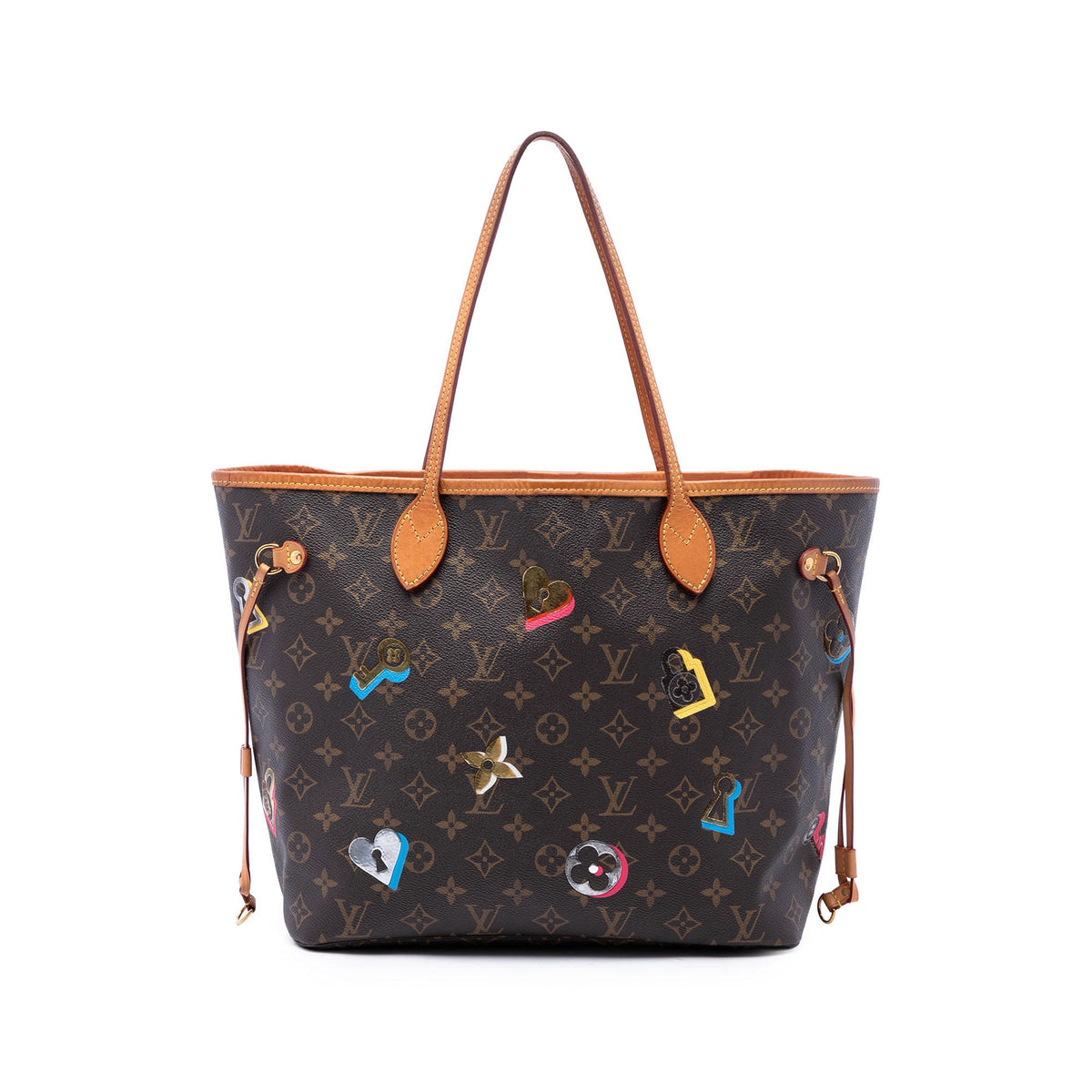Louis Vuitton Monogram Love Lock Neverfull MM