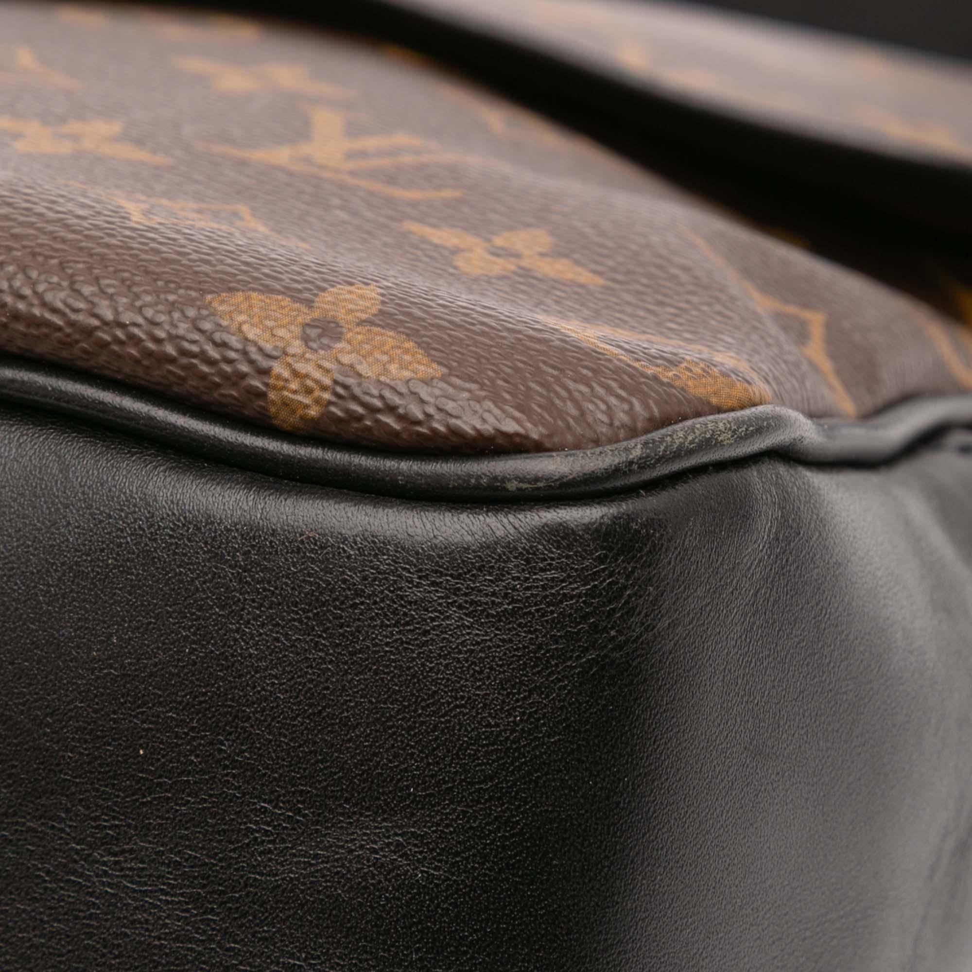 Louis Vuitton Monogram Macassar Bass GM