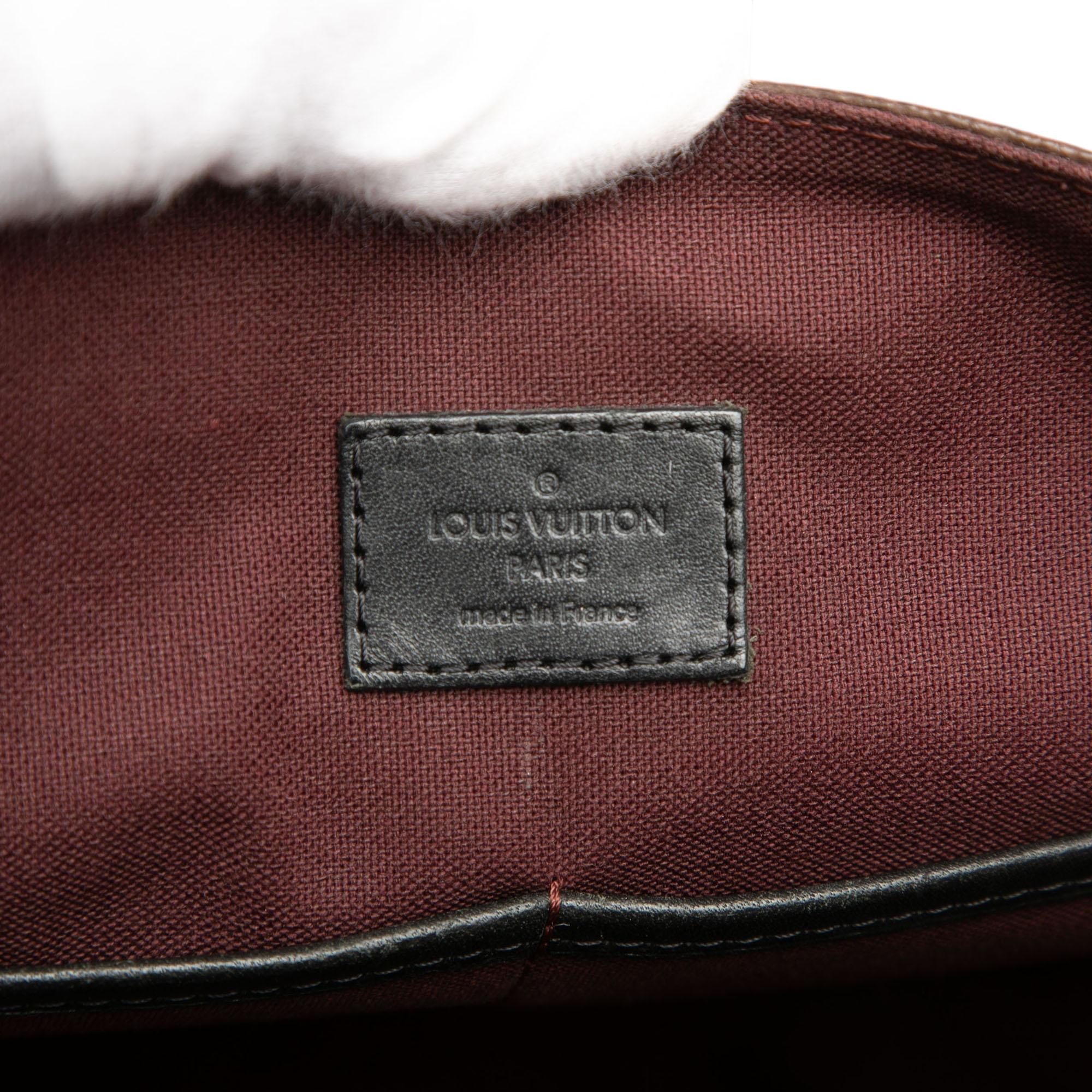 Louis Vuitton Monogram Macassar Bass MM