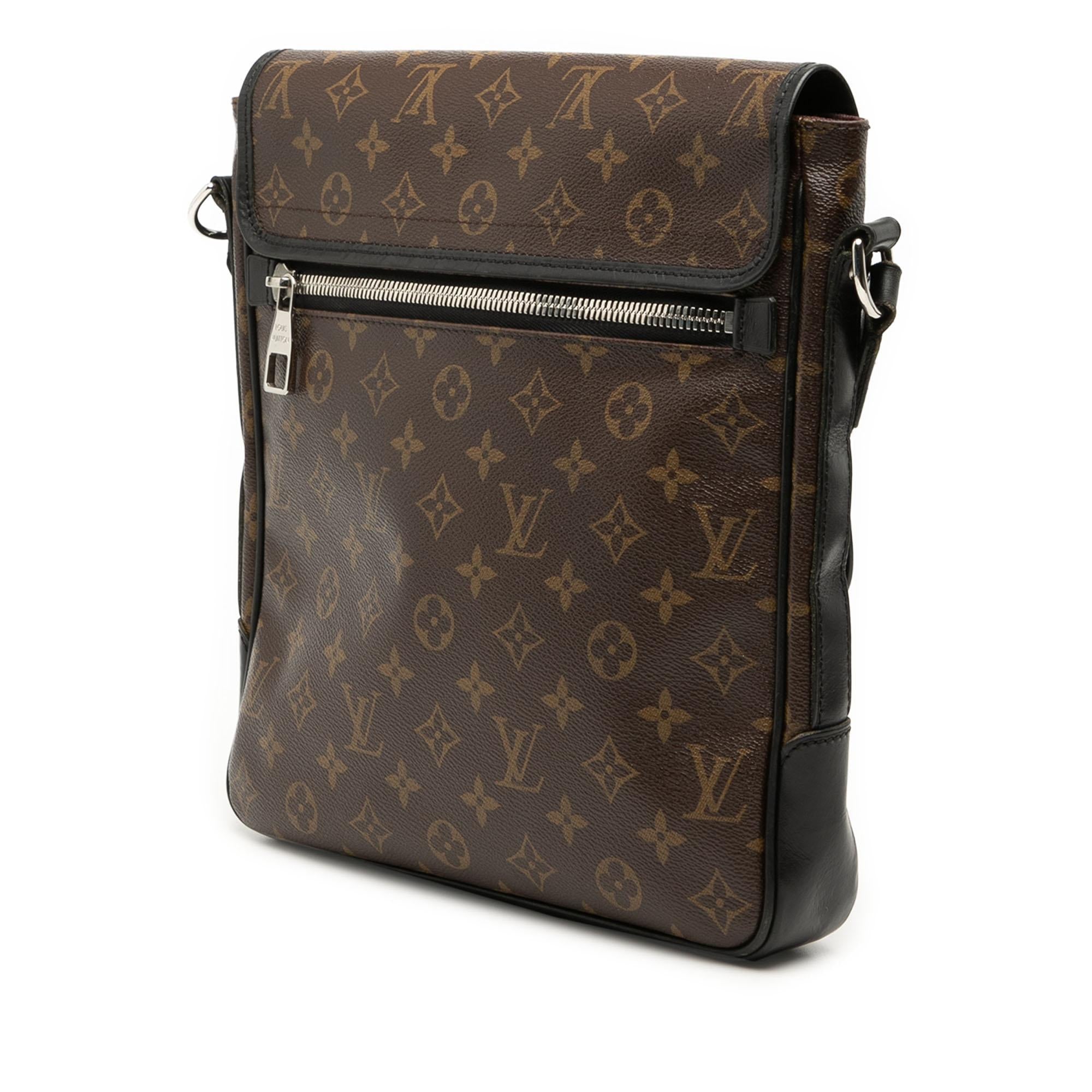 Louis Vuitton Monogram Macassar Bass MM