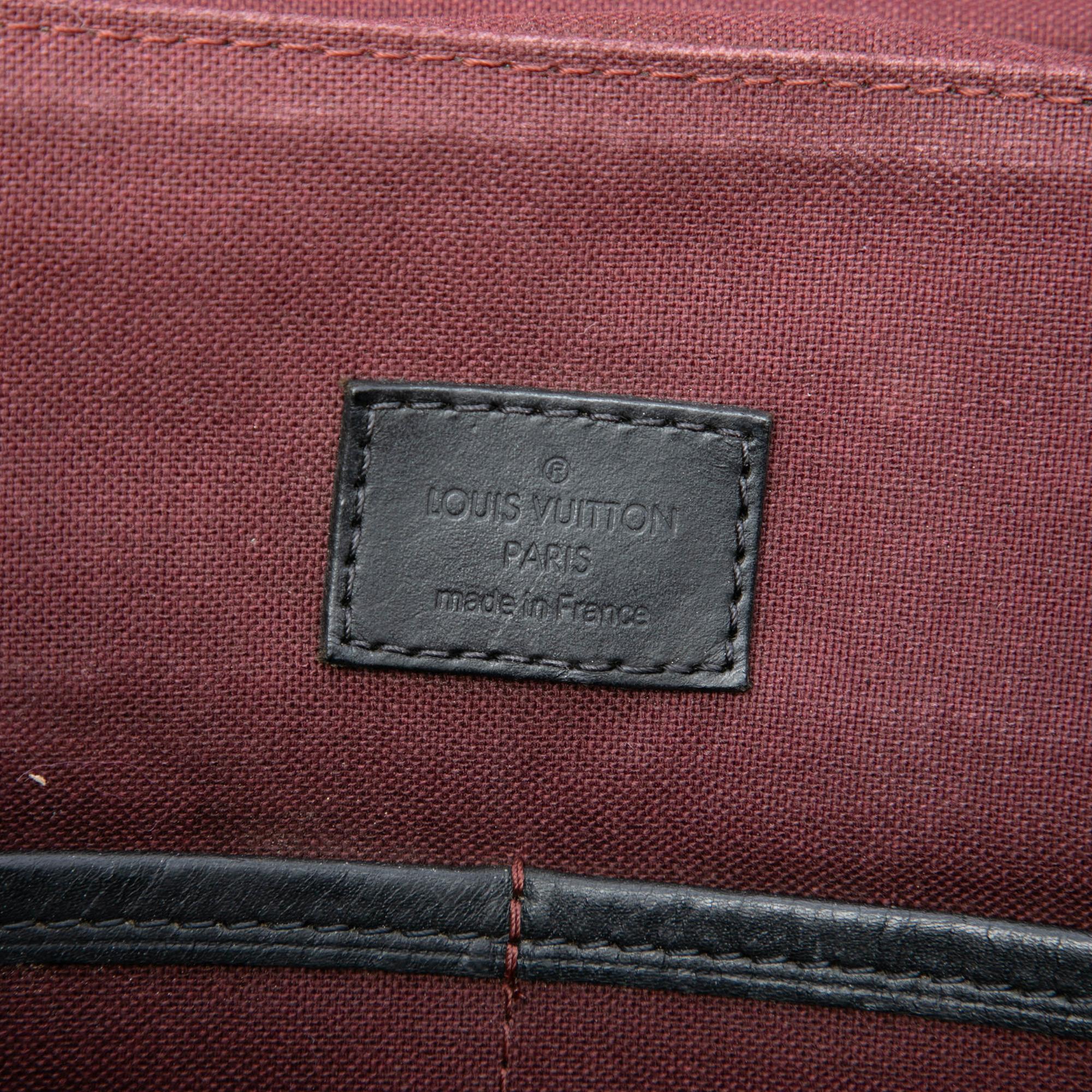 Louis Vuitton Monogram Macassar Bass MM
