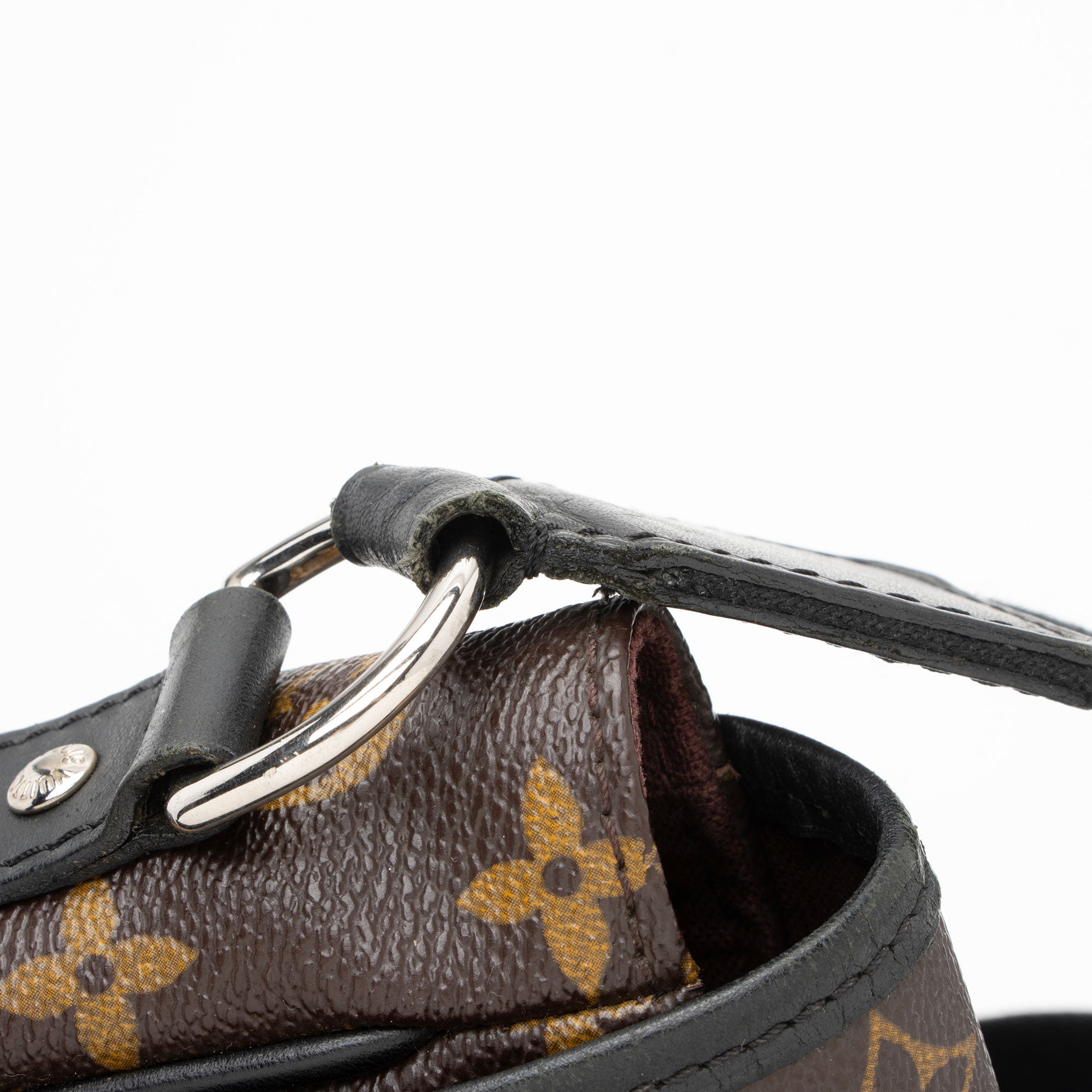 Louis Vuitton Monogram Macassar Canvas Bass PM Messenger (SHF-i6wW4R)