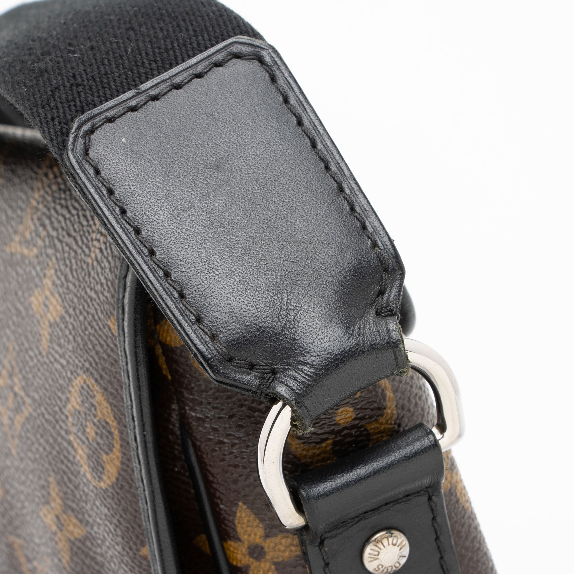 Louis Vuitton Monogram Macassar Canvas Bass PM Messenger (SHF-i6wW4R)