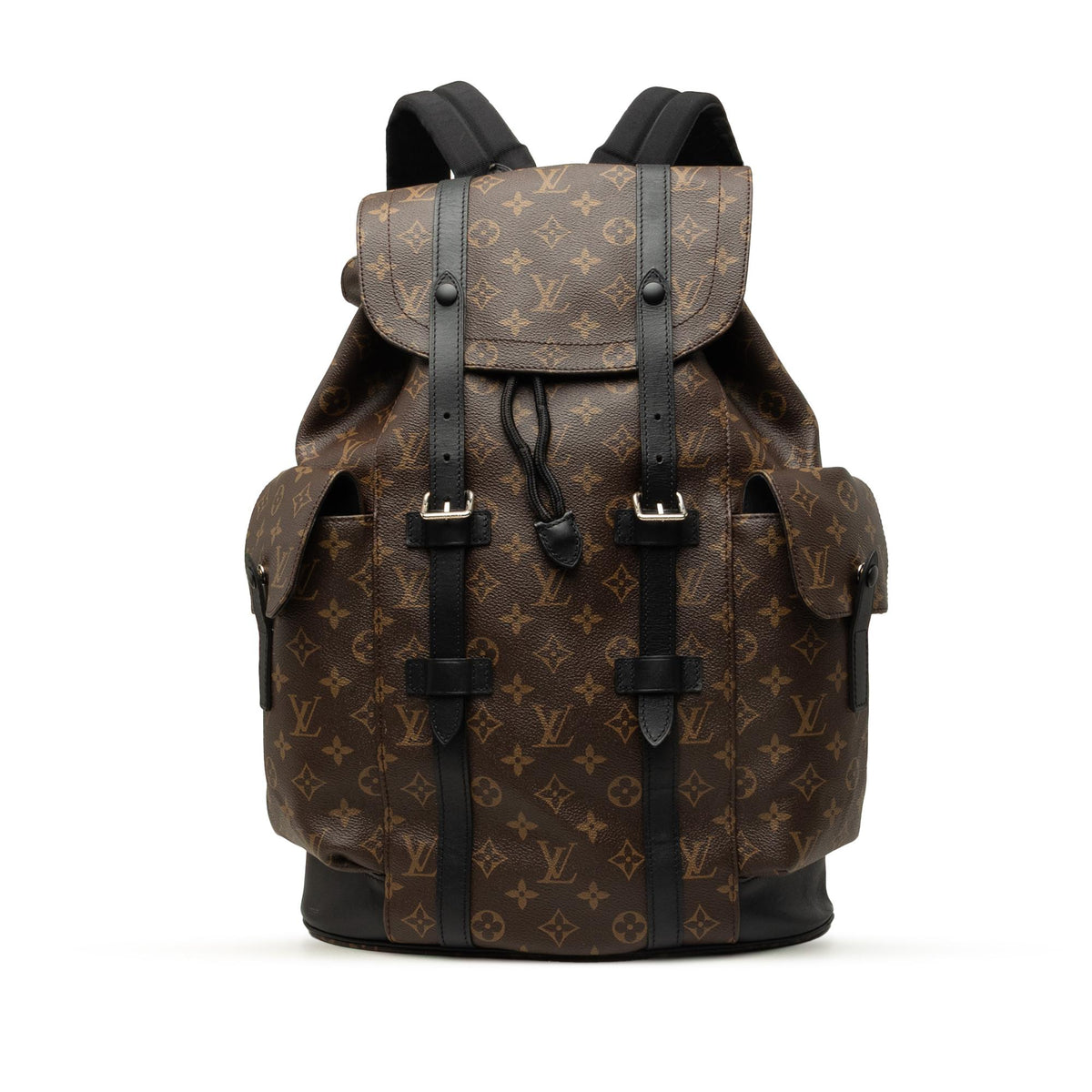 Louis Vuitton Monogram Macassar Christopher Backpack MM
