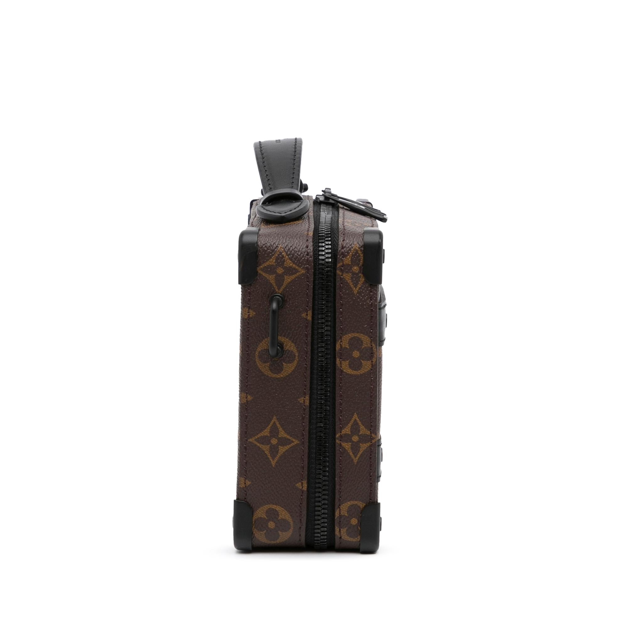 Louis Vuitton Monogram Macassar Handle Soft Trunk (SHG-PzhSKz)