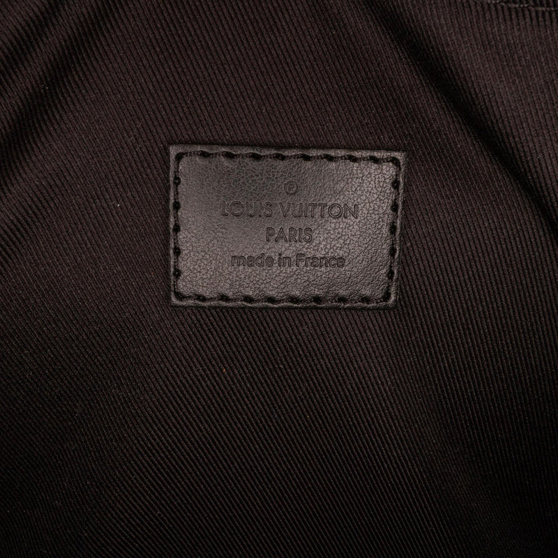 Louis Vuitton Monogram Macassar Handle Soft Trunk Black
