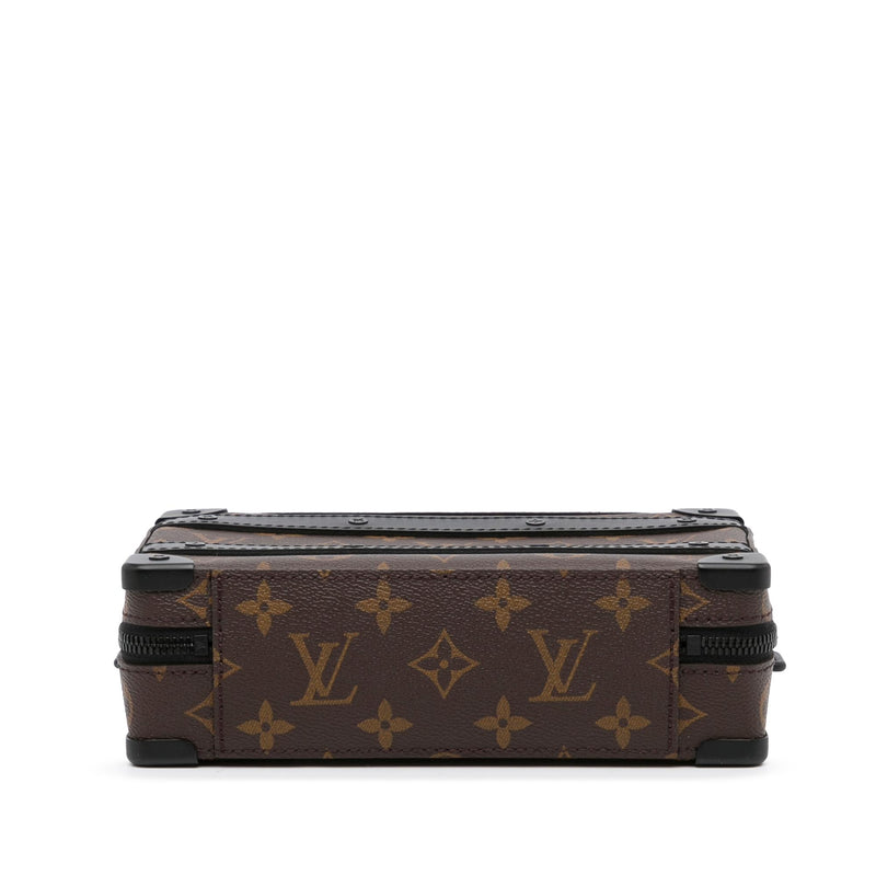 Louis Vuitton Handle Soft Trunk Bag Empreinte Leather Black