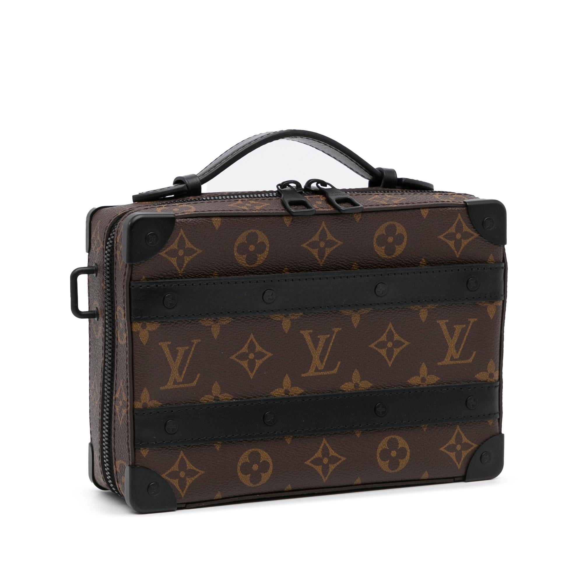 Louis Vuitton Monogram Macassar Handle Soft Trunk (SHG-PzhSKz)