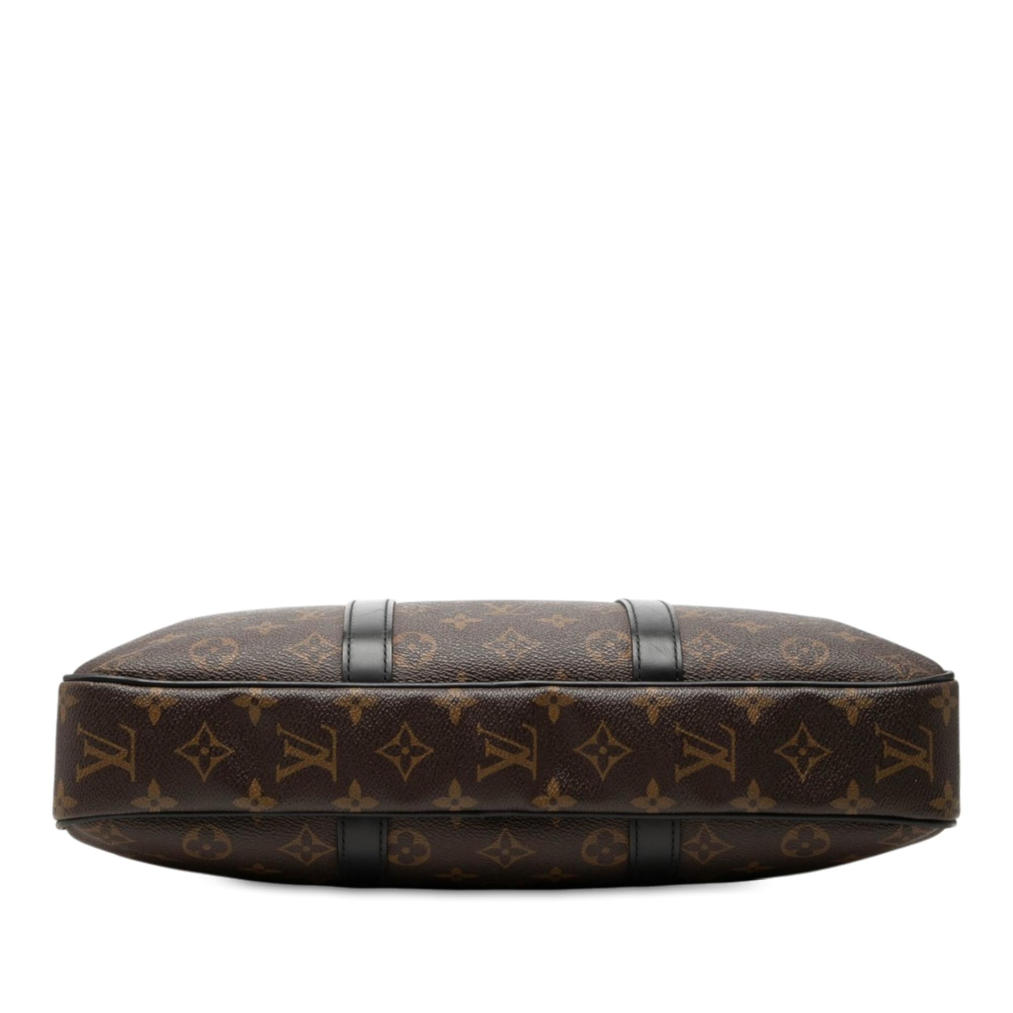 Louis Vuitton Monogram Macassar Porte Documents Voyage