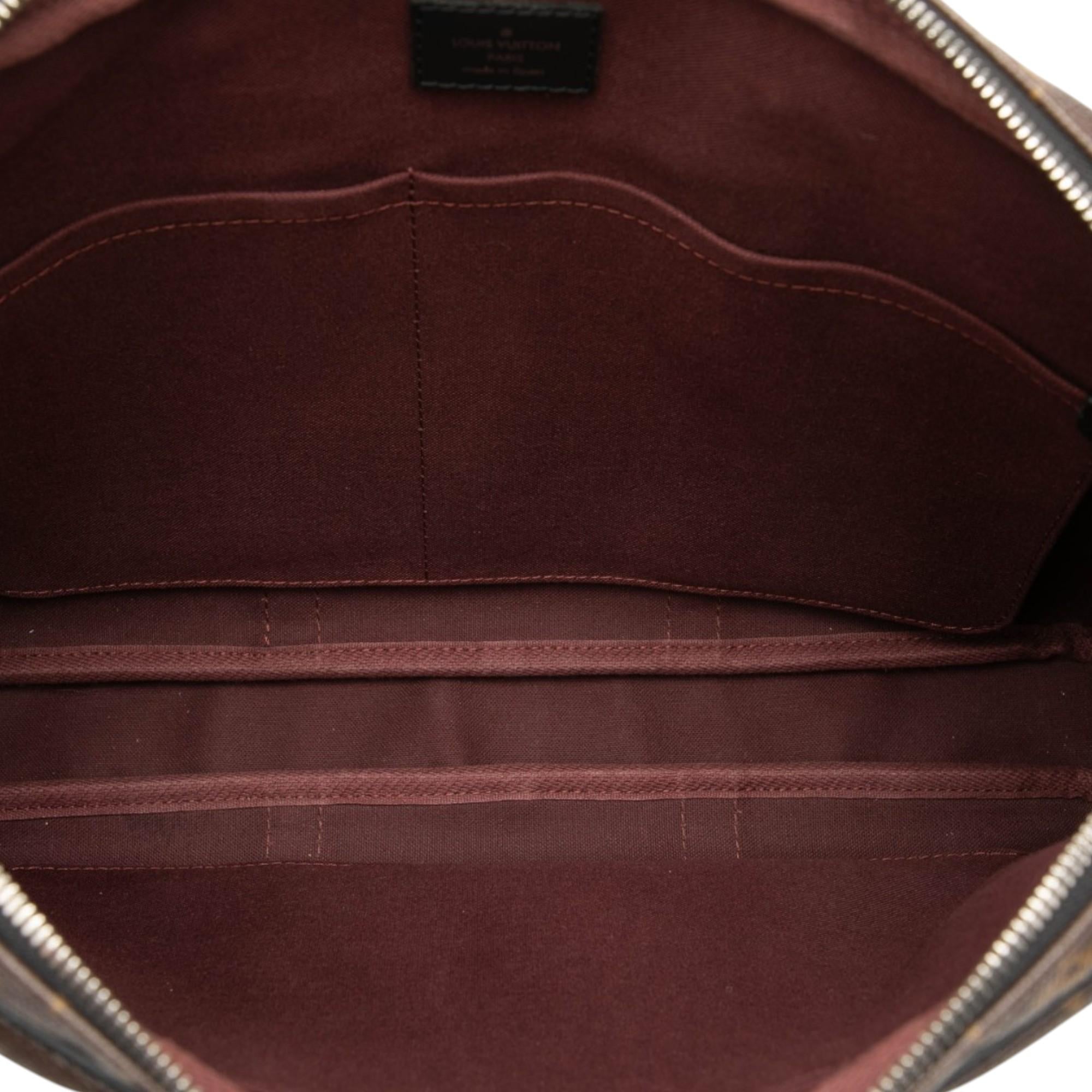 Louis Vuitton Monogram Macassar Porte Documents Voyage