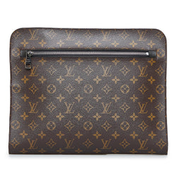 Louis Vuitton Monogram Macassar Portfolio Case (SHG-yFKj8W) – LuxeDH