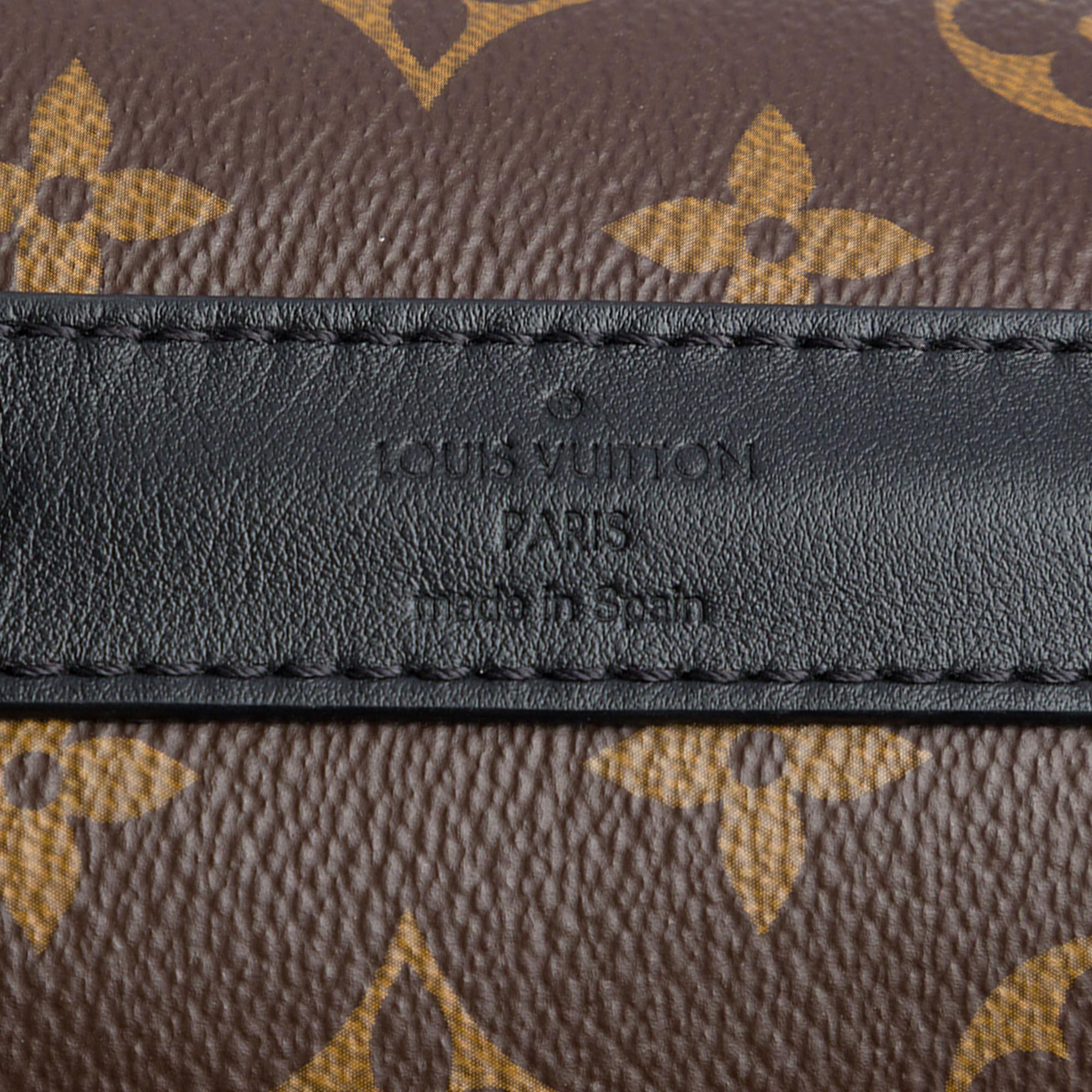 Louis Vuitton Monogram Macassar Weekend Tote GM