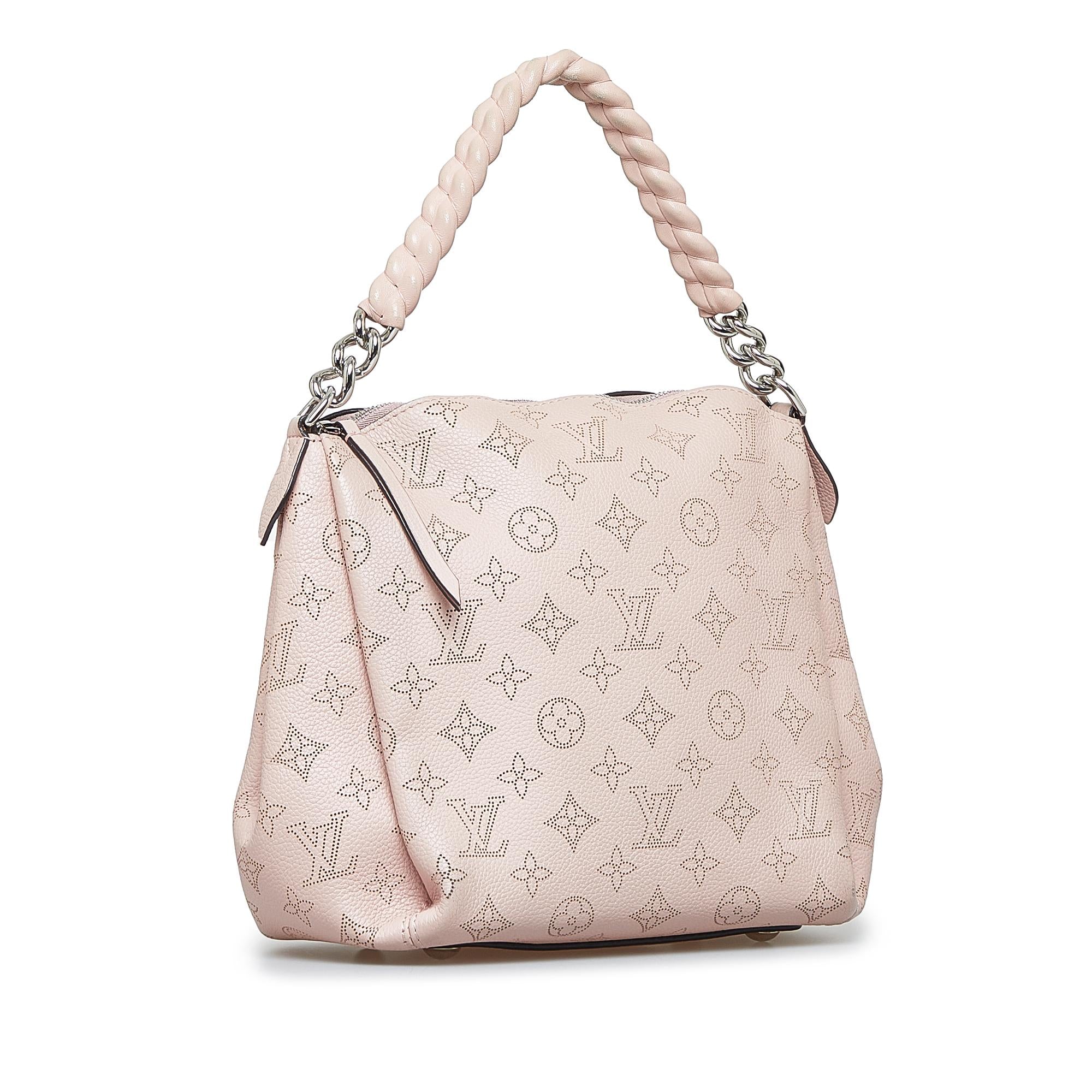 Louis Vuitton Monogram Mahina Babylone Chain BB (SHG-kgcBQV)