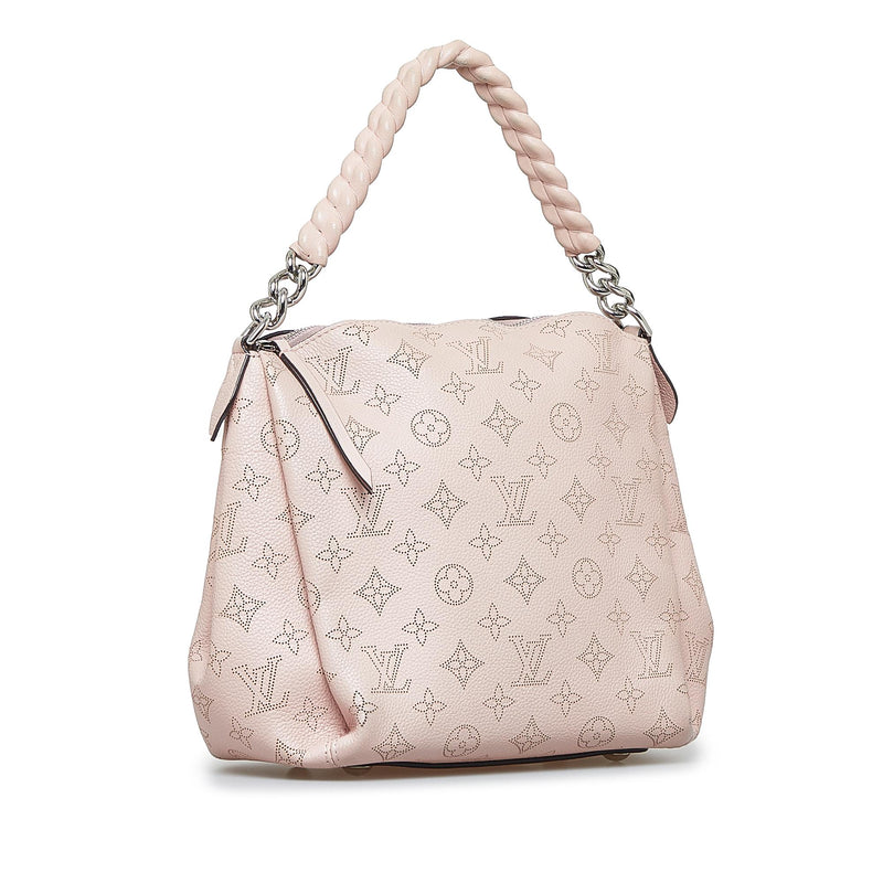LOUIS VUITTON Babylone Mahina Leather Shoulder Bag Pink. 100% Authentic.