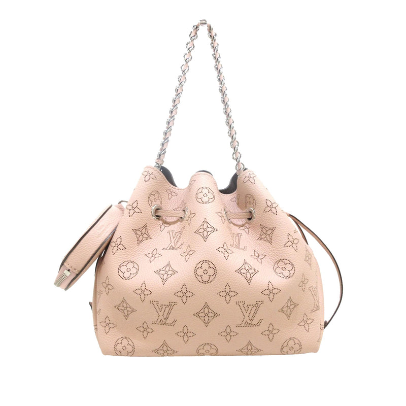 Louis Vuitton Magnolia Monogram Mahina Leather Bella Bucket Bag Louis  Vuitton