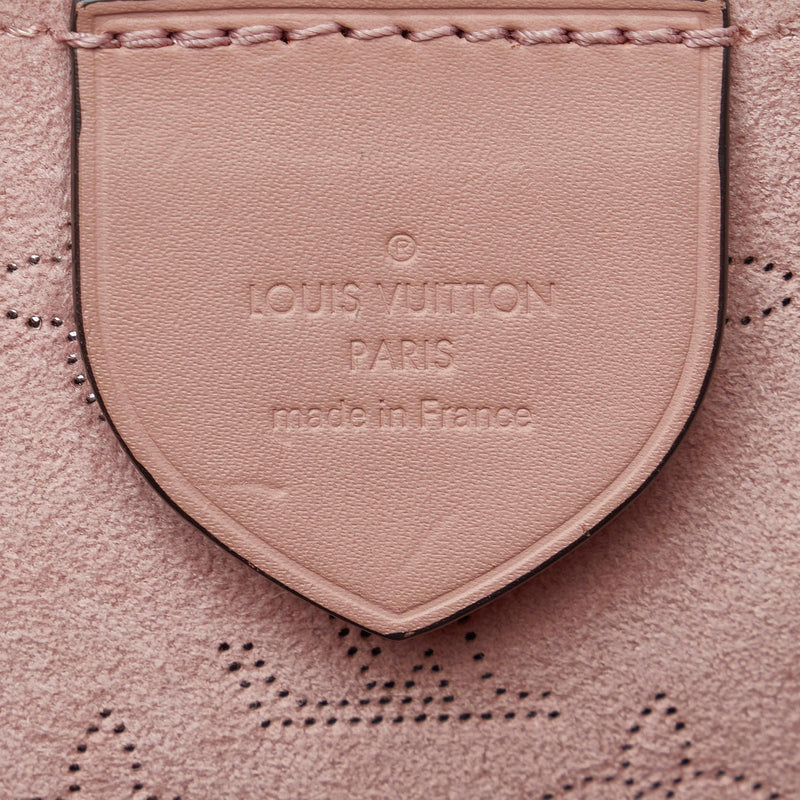 Louis Vuitton Opal Monogram Mahina Leather Girolata Bucket Bag Louis  Vuitton
