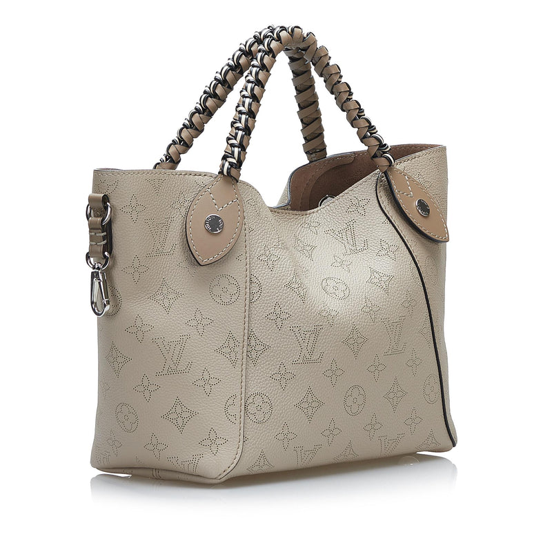 Louis Vuitton Hina Beige Leather Shoulder Bag (Pre-Owned)