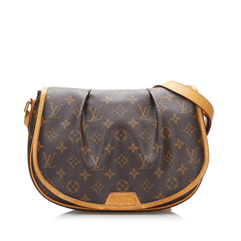 Louis Vuitton Menilmontant Handbag Monogram Canvas PM