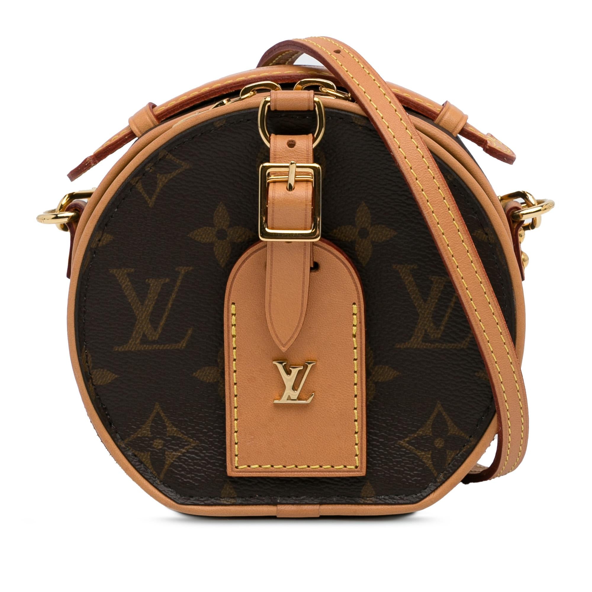 Louis Vuitton Monogram Mini Boite Chapeaux Souple (SHG-Mjglm6)