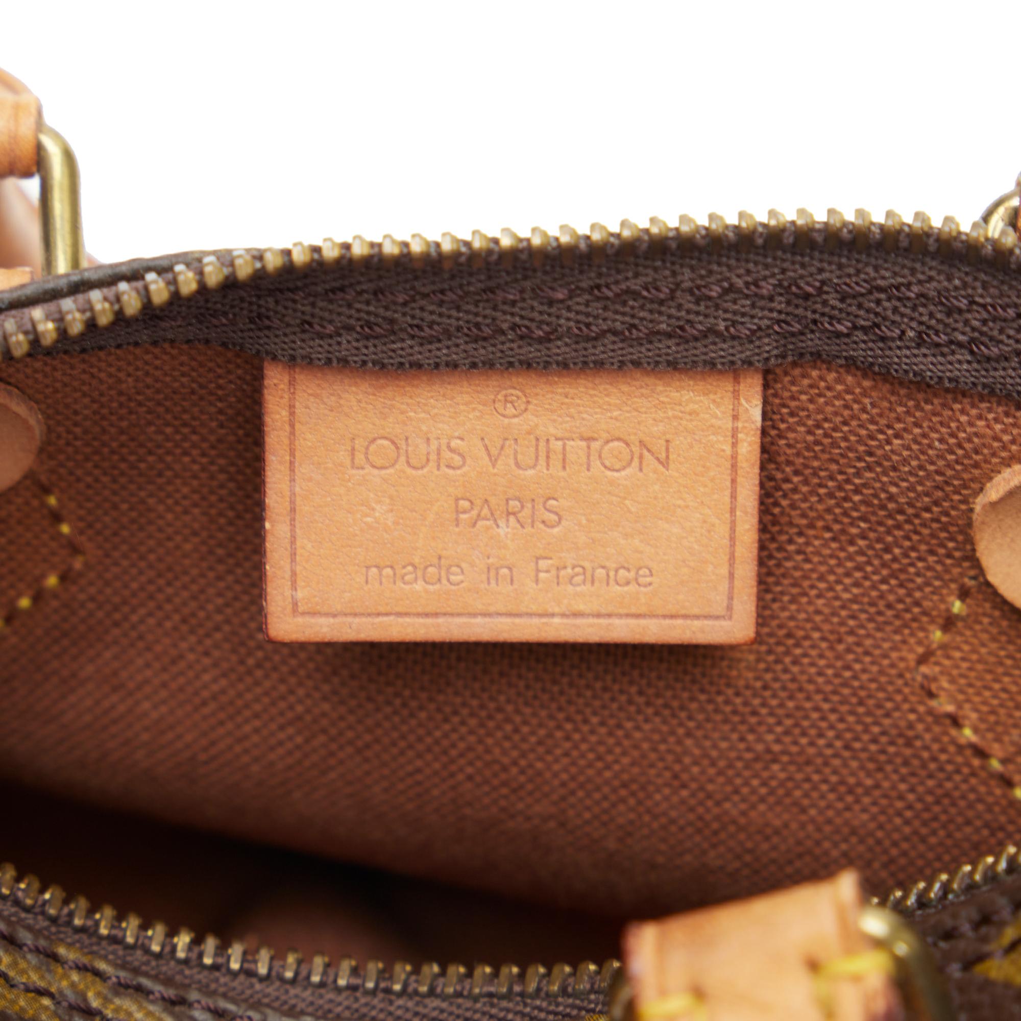 Louis Vuitton Monogram Mini HL Speedy (SHG-tmx19w)