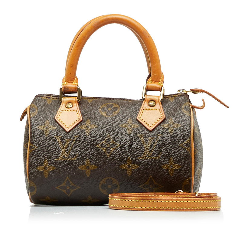 Louis Vuitton Monogram Mini Sac HL Speedy - Brown Mini Bags