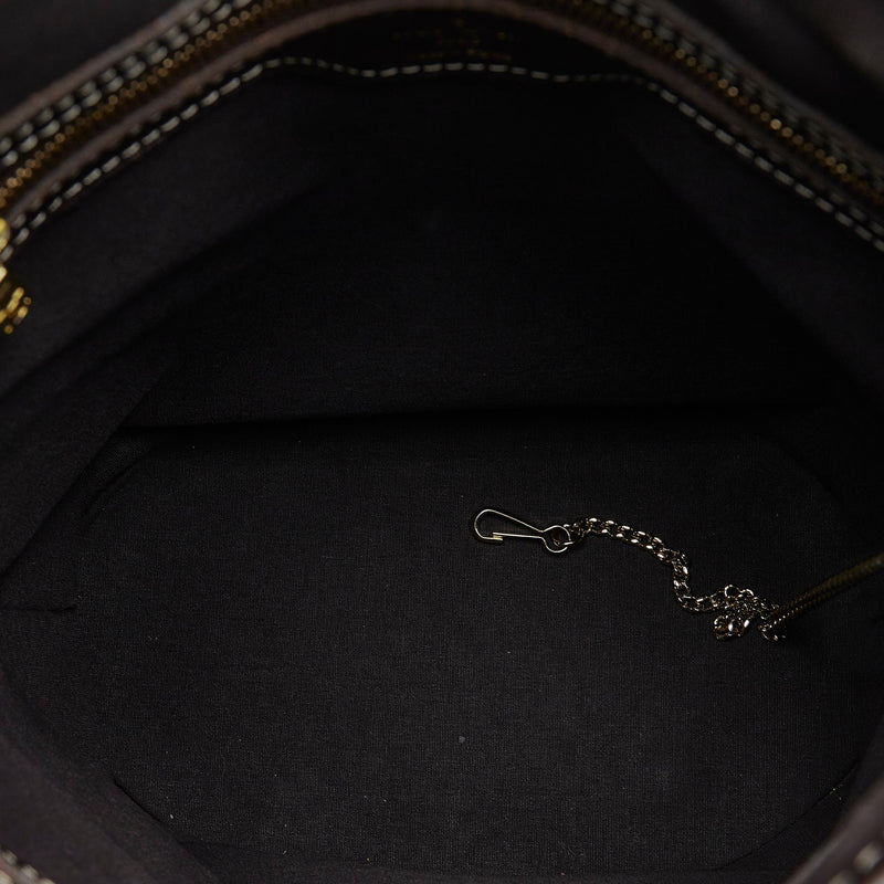 Louis Vuitton Monogram Mini Lin Bucket PM (SHG-KJWAcV)